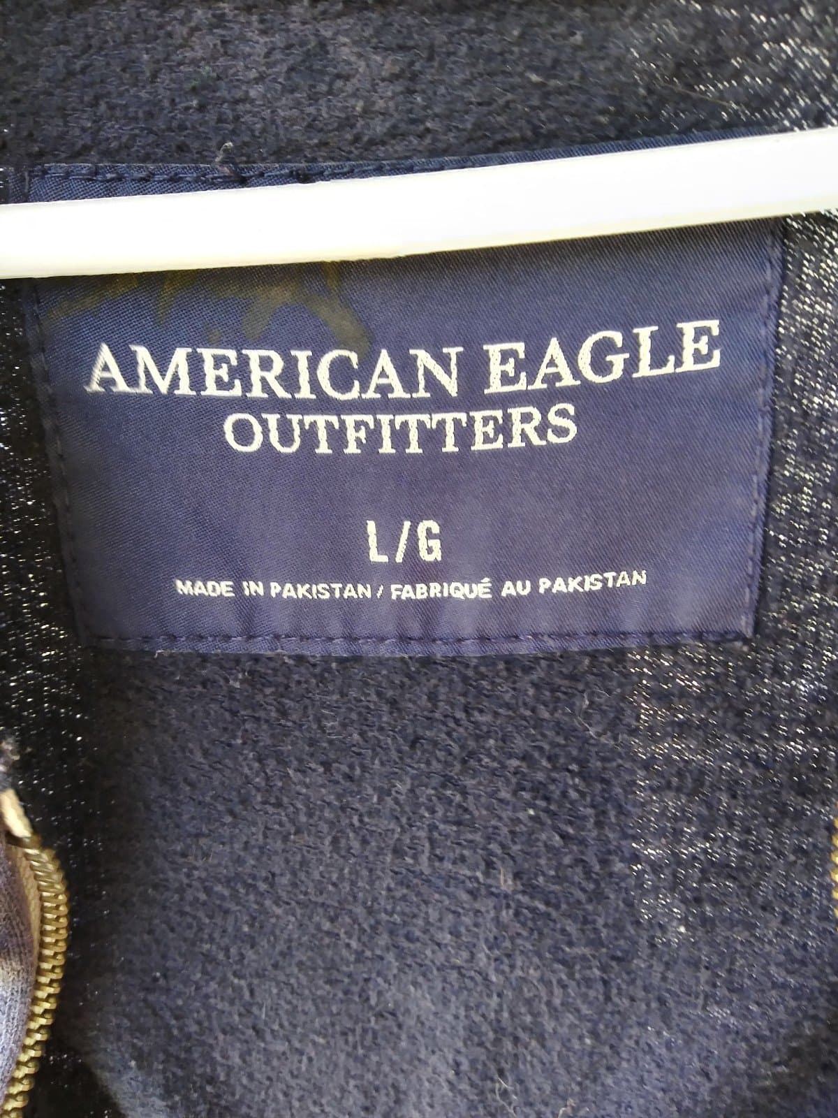 American Eagle black zip up hoodie American Eagle Outfitters - Thumbnail 2