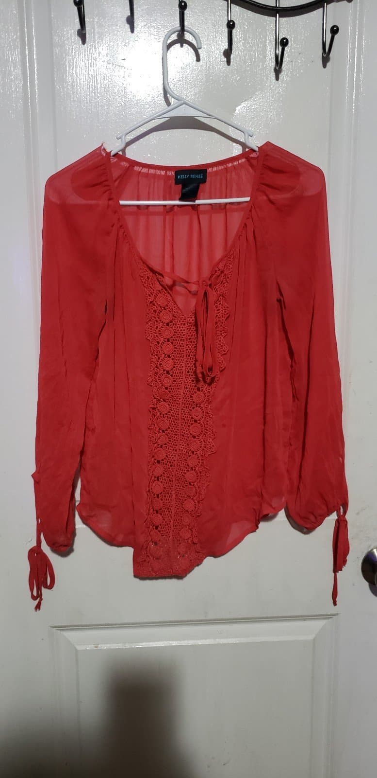 Kelly Renee Sheer Blouse - Thumbnail 2