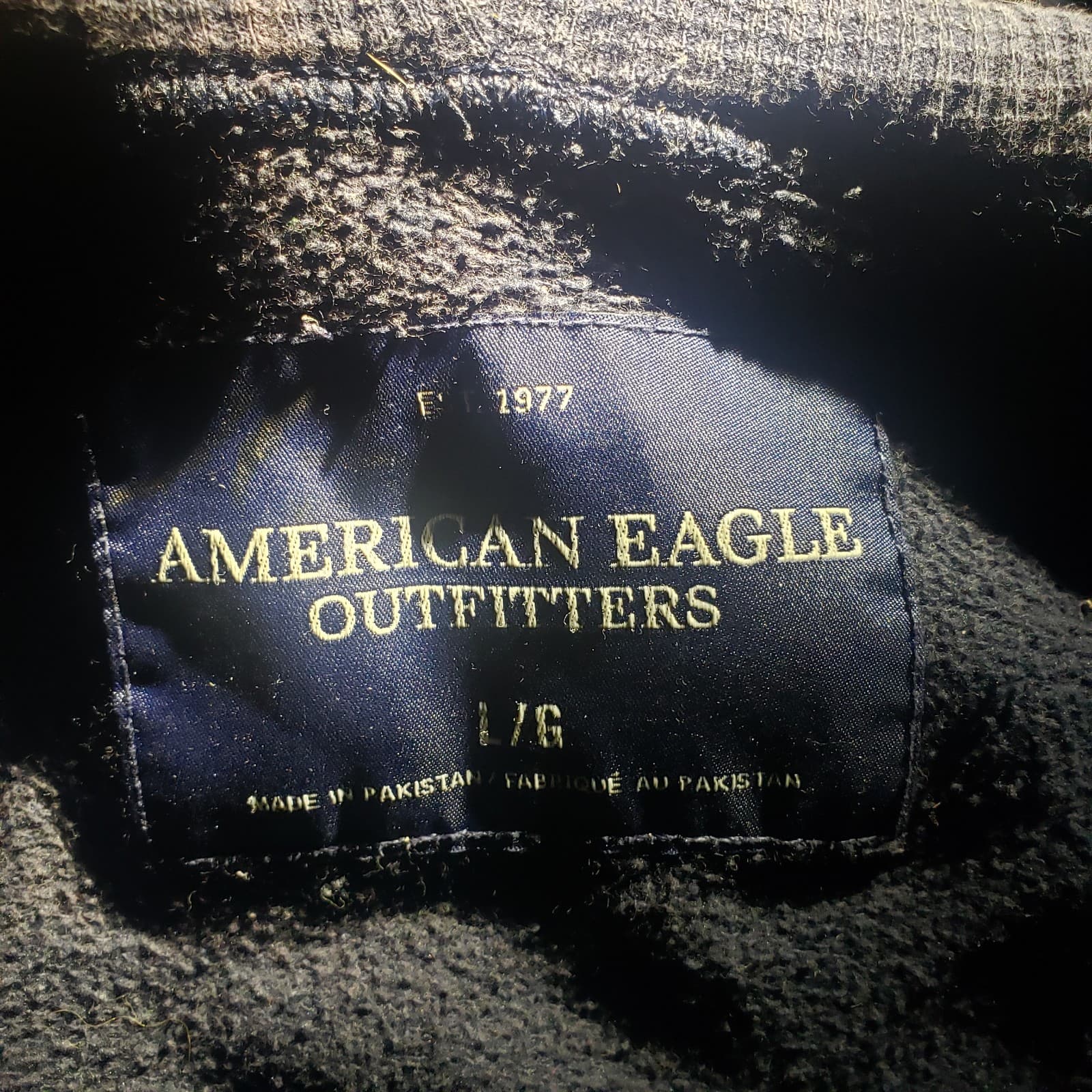 American Eagle black zip up hoodie American Eagle Outfitters - Thumbnail 5