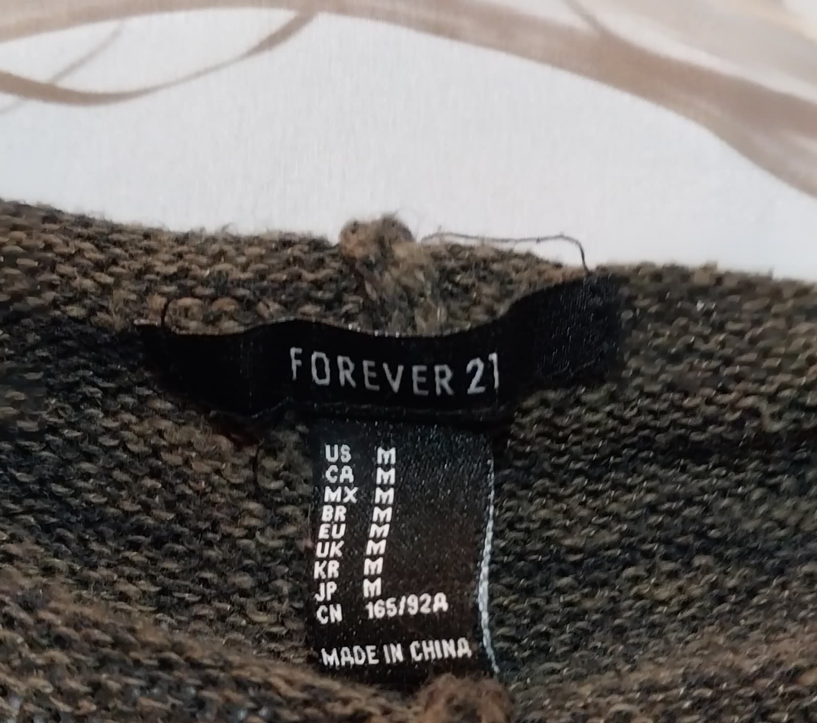 Forever 21 Cardigan Sweater Women Brown Color - Thumbnail 3