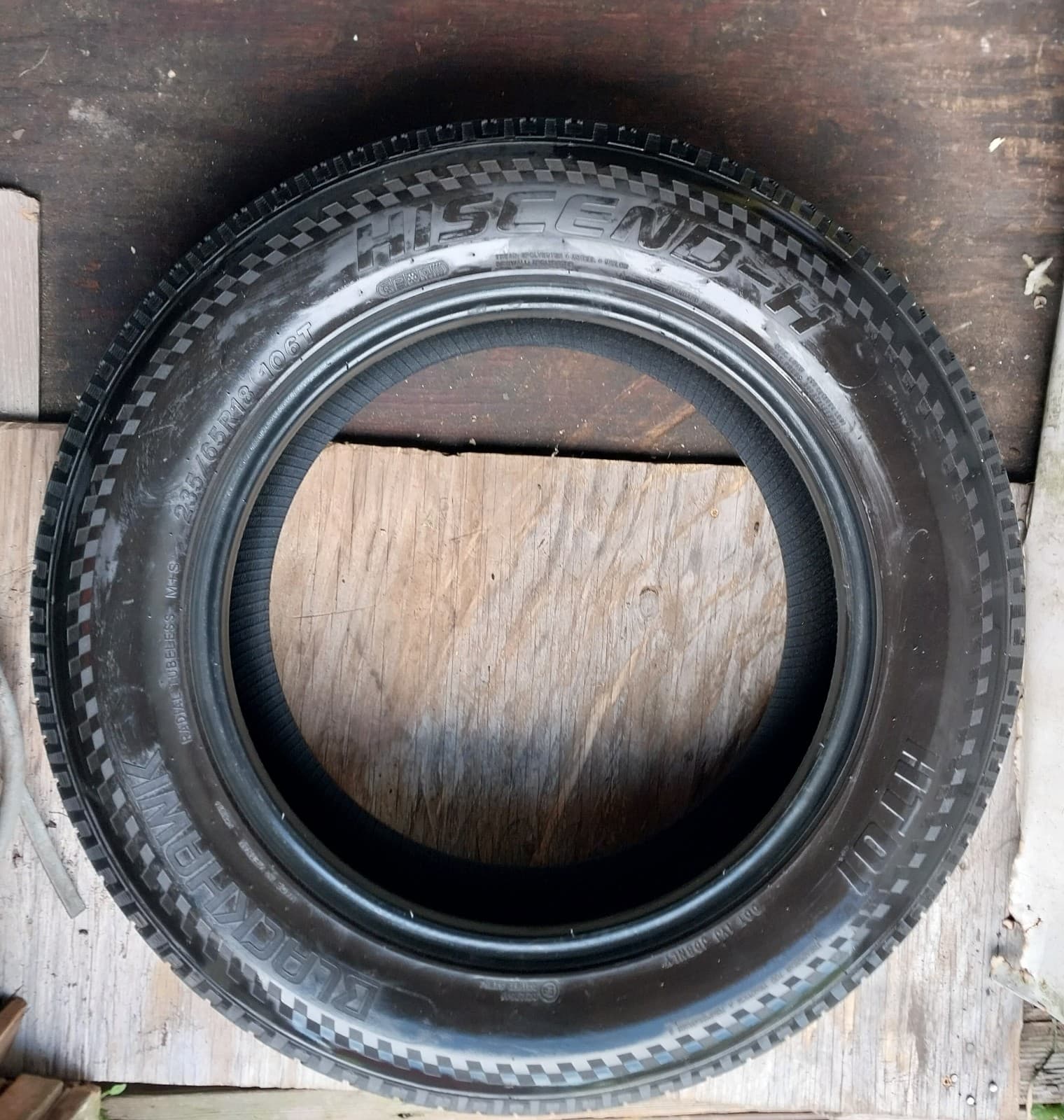 2 BlackHawk Hiscend-H HT01 All Season 235/65R18 106T Light Truck Tires. No Rims - Thumbnail 5