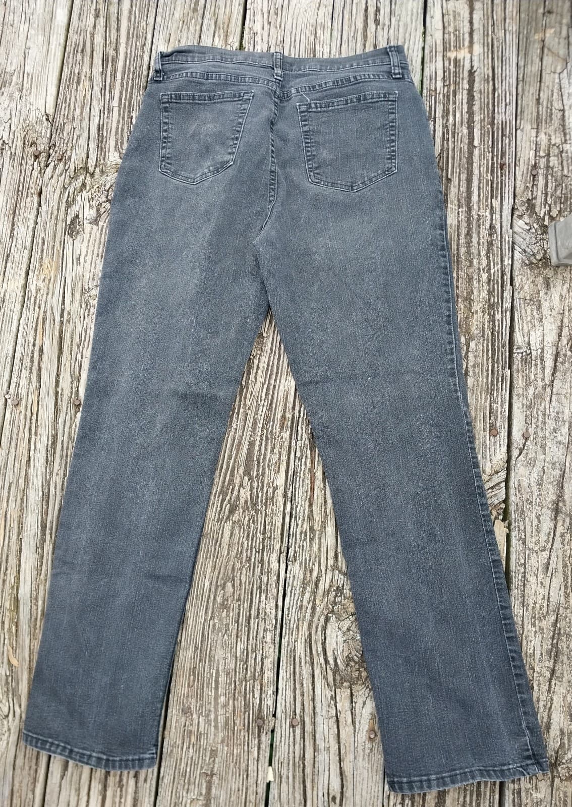 Riders By Lee Womens Jeans Black Denim. Straight leg - Thumbnail 4