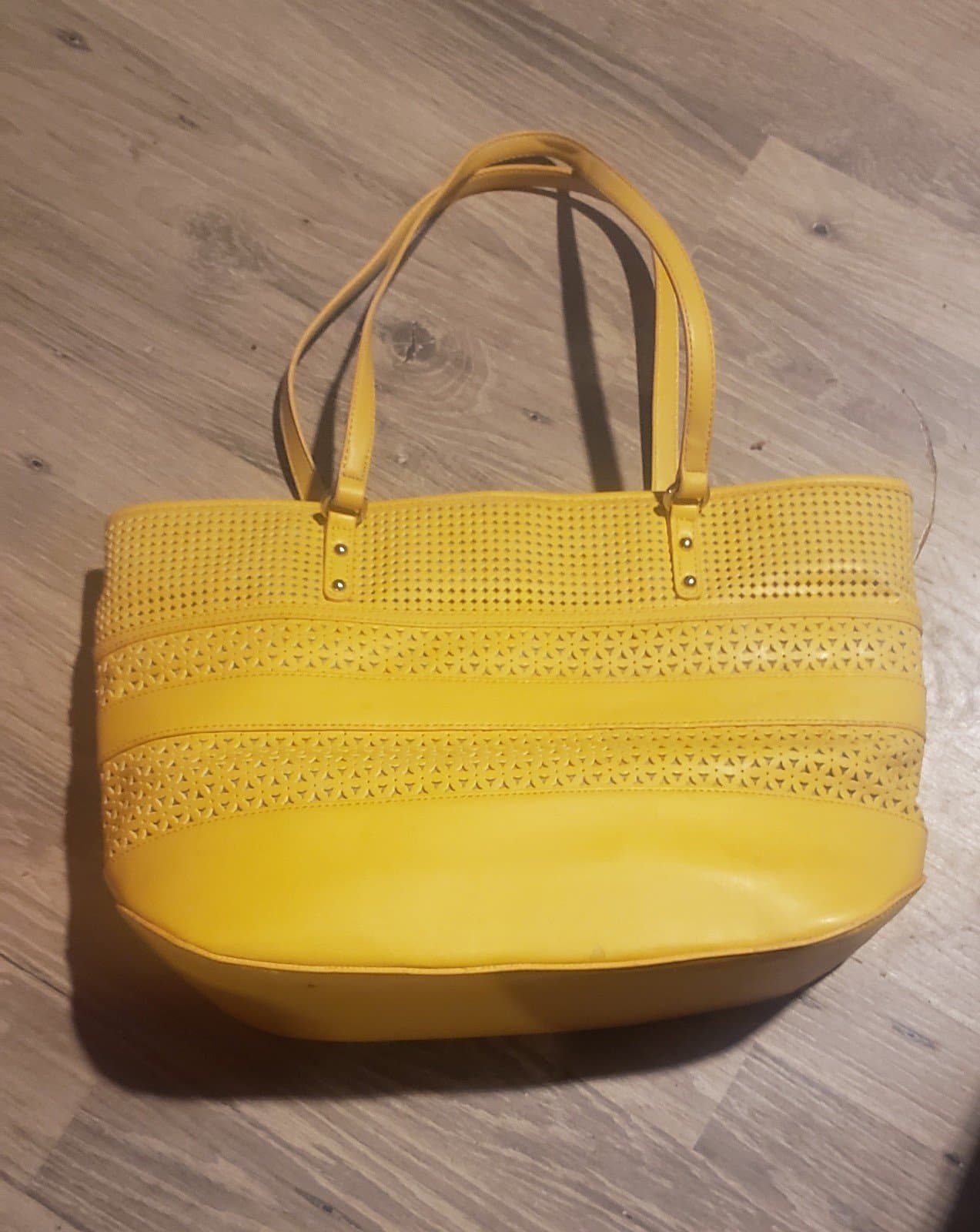 Nine West Yellow Shoulder Bag - Image 1