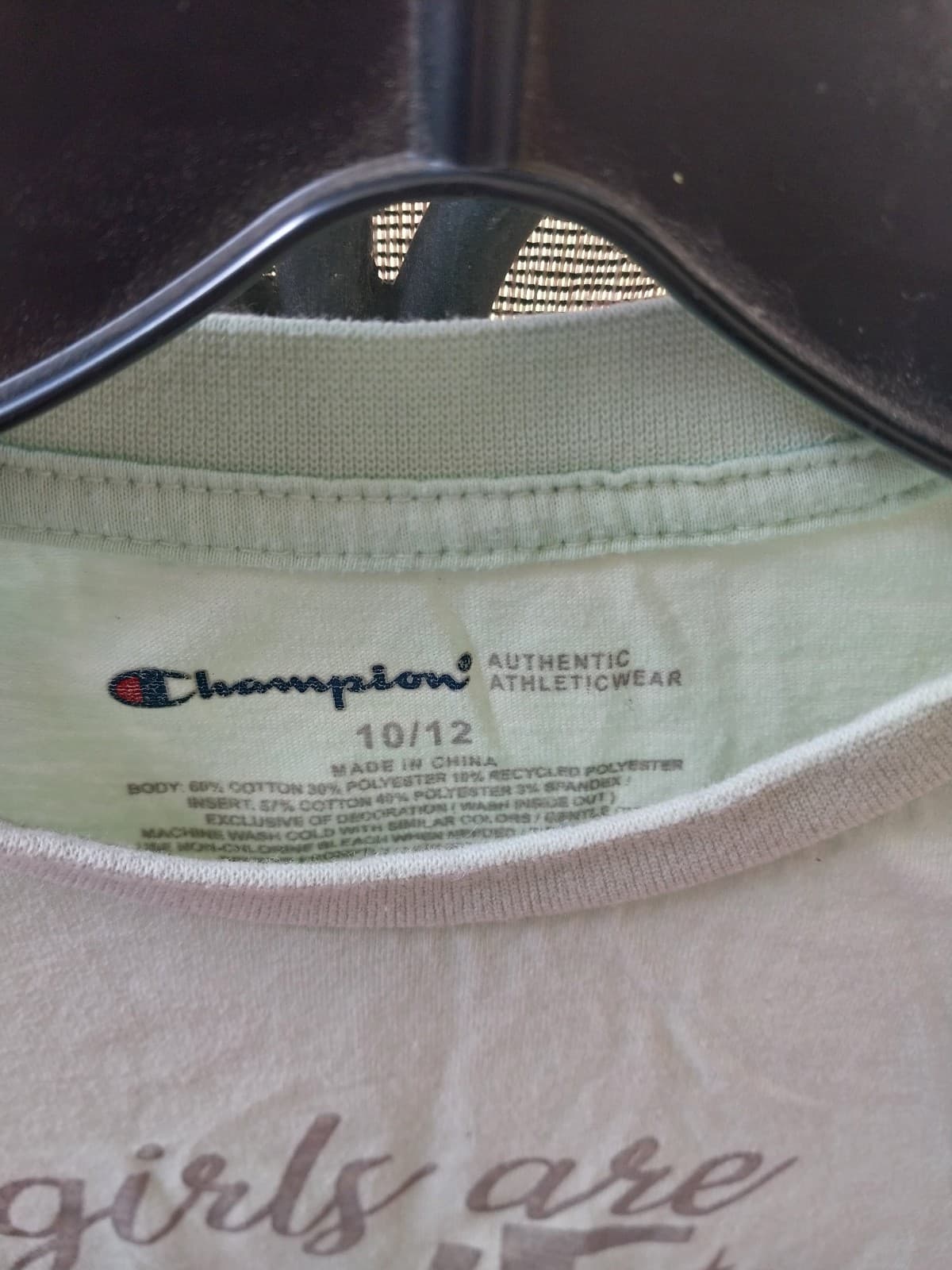 Champion "Girls are AWESOME" T-Shirt - Thumbnail 2