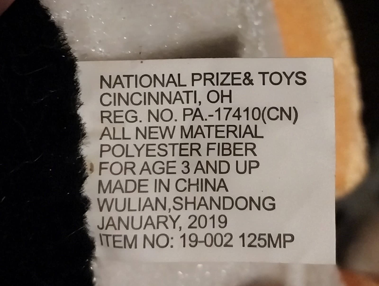 National Priza and Toy Penguin Plush with Rainbow Mohawk Headphones 11" - Thumbnail 4