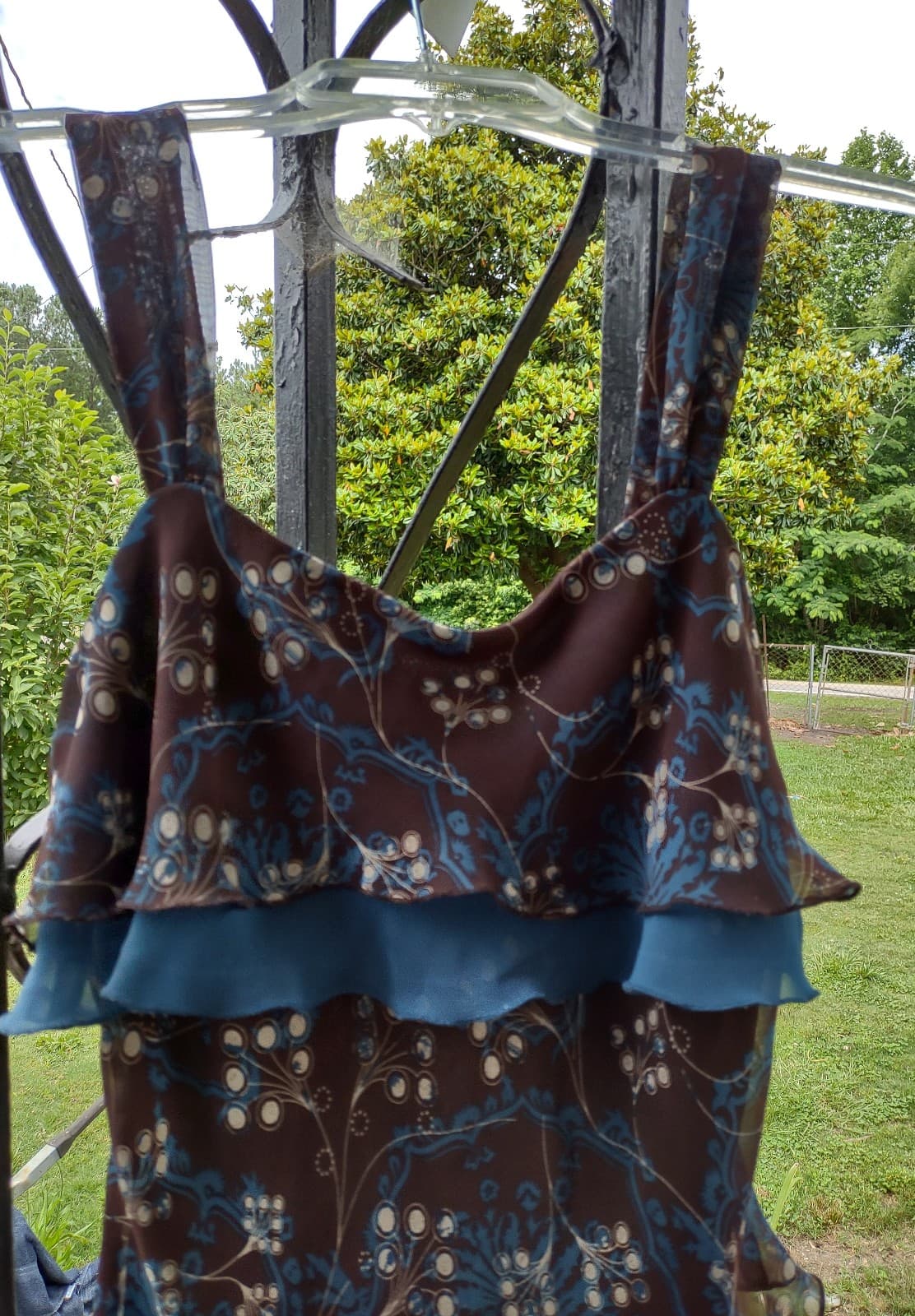 SEPARATES Asymmetrical Sleeveless Top. Size Small - Thumbnail 3