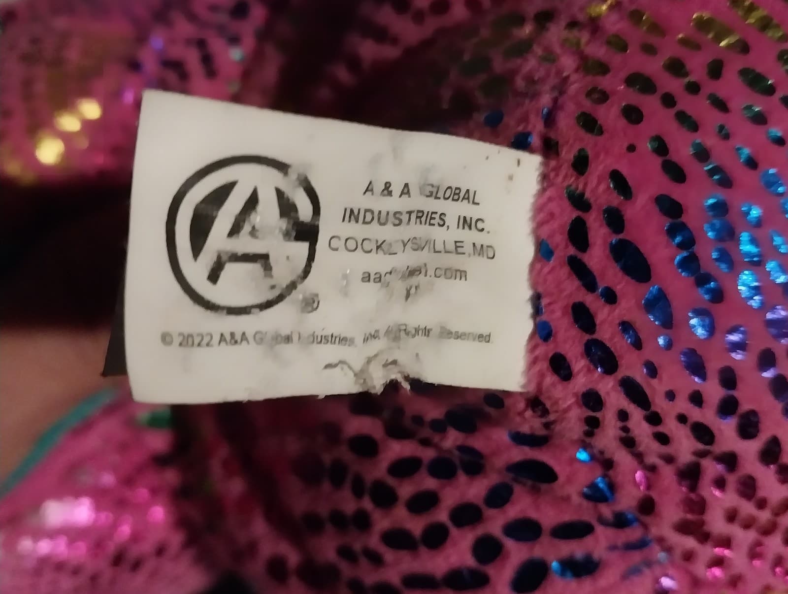 Pinguin Eule Glitzer glänzend Peek A Boo Toys Plüschtier rosa grün Stofftier 12 - Thumbnail 3