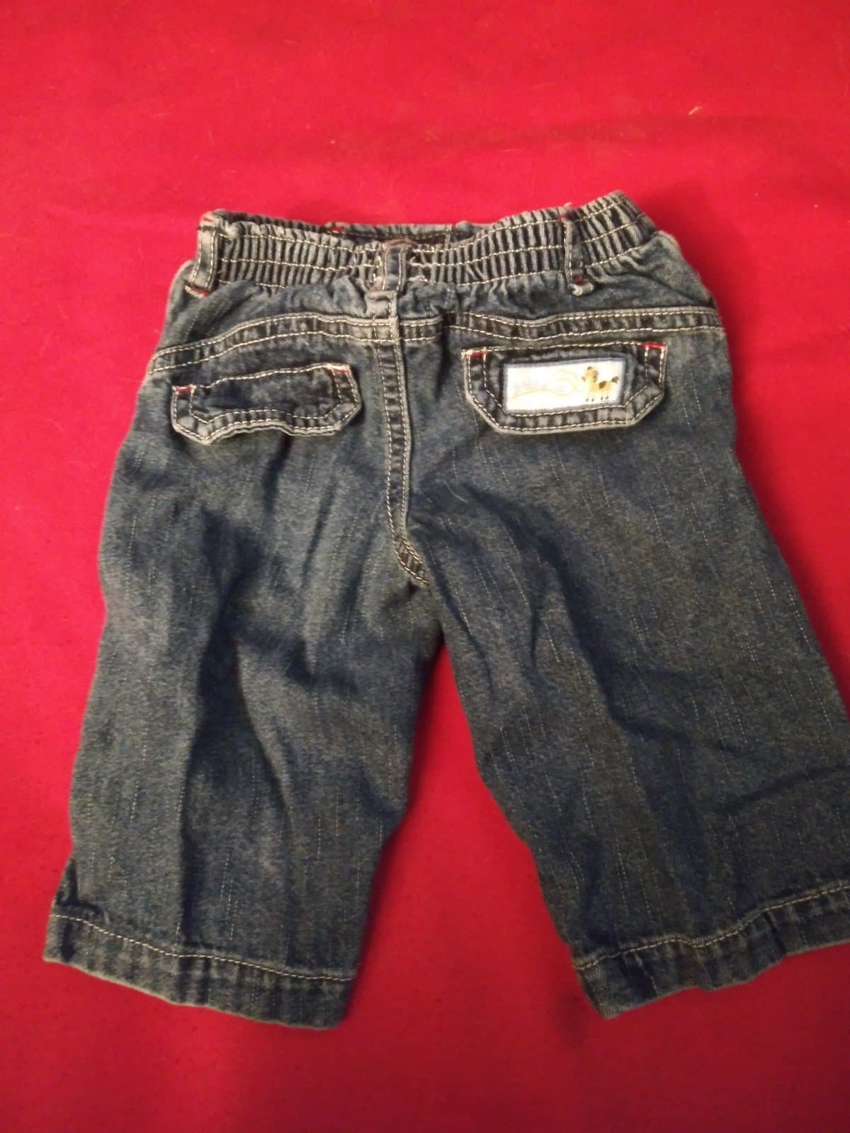 Koala Baby Boys Jeans Size 3-6 Months Infant Pants Blue Bottoms - Thumbnail 2