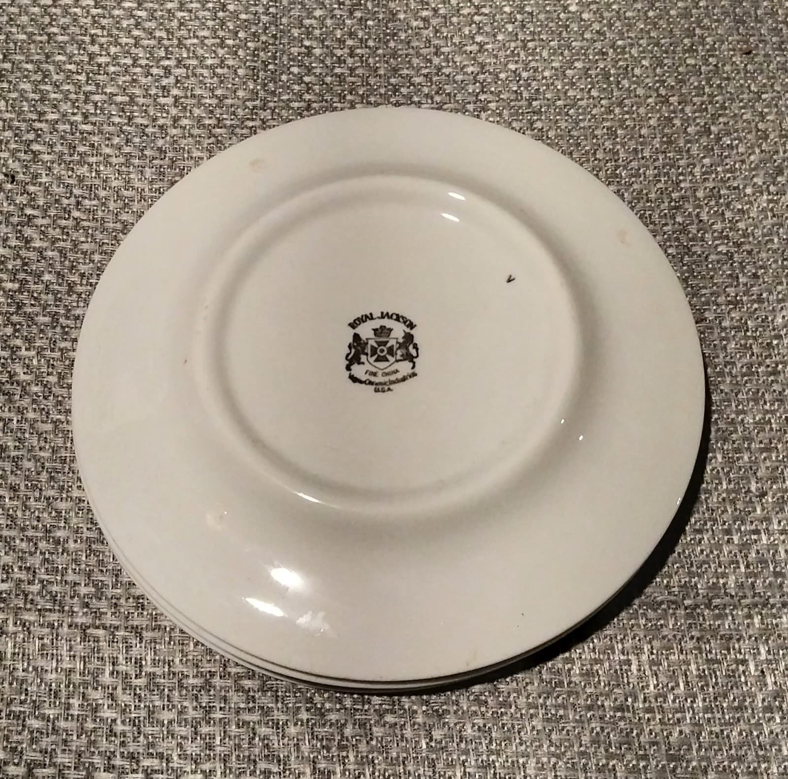 3 Royal Jackson Vogue Bread Plates - Thumbnail 2