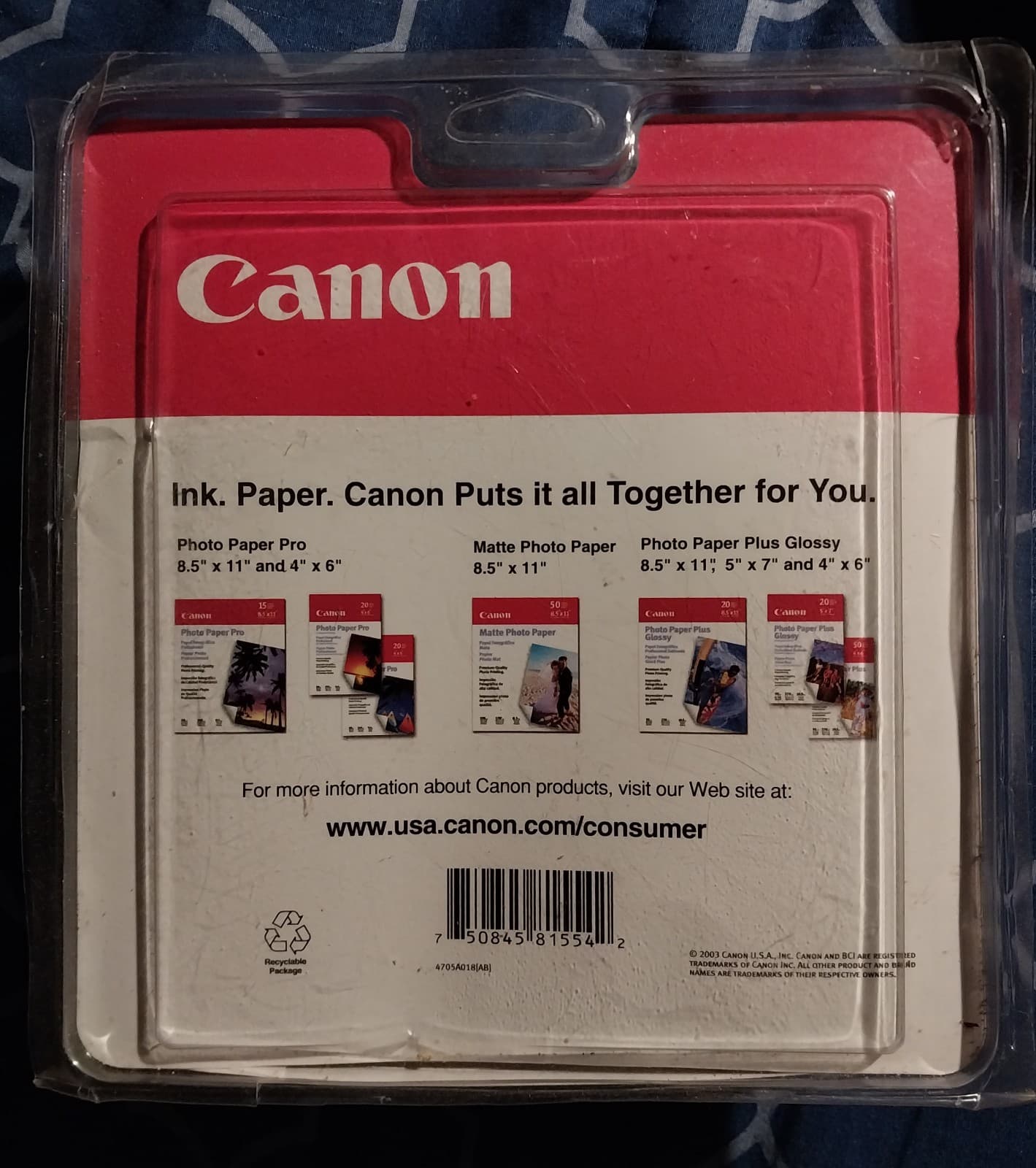 Canon BCI-6 Ink Cartridge - Combo Pack - Black/Cyan/Magenta/Yellow/Photo Cyan/Ph - Thumbnail 4