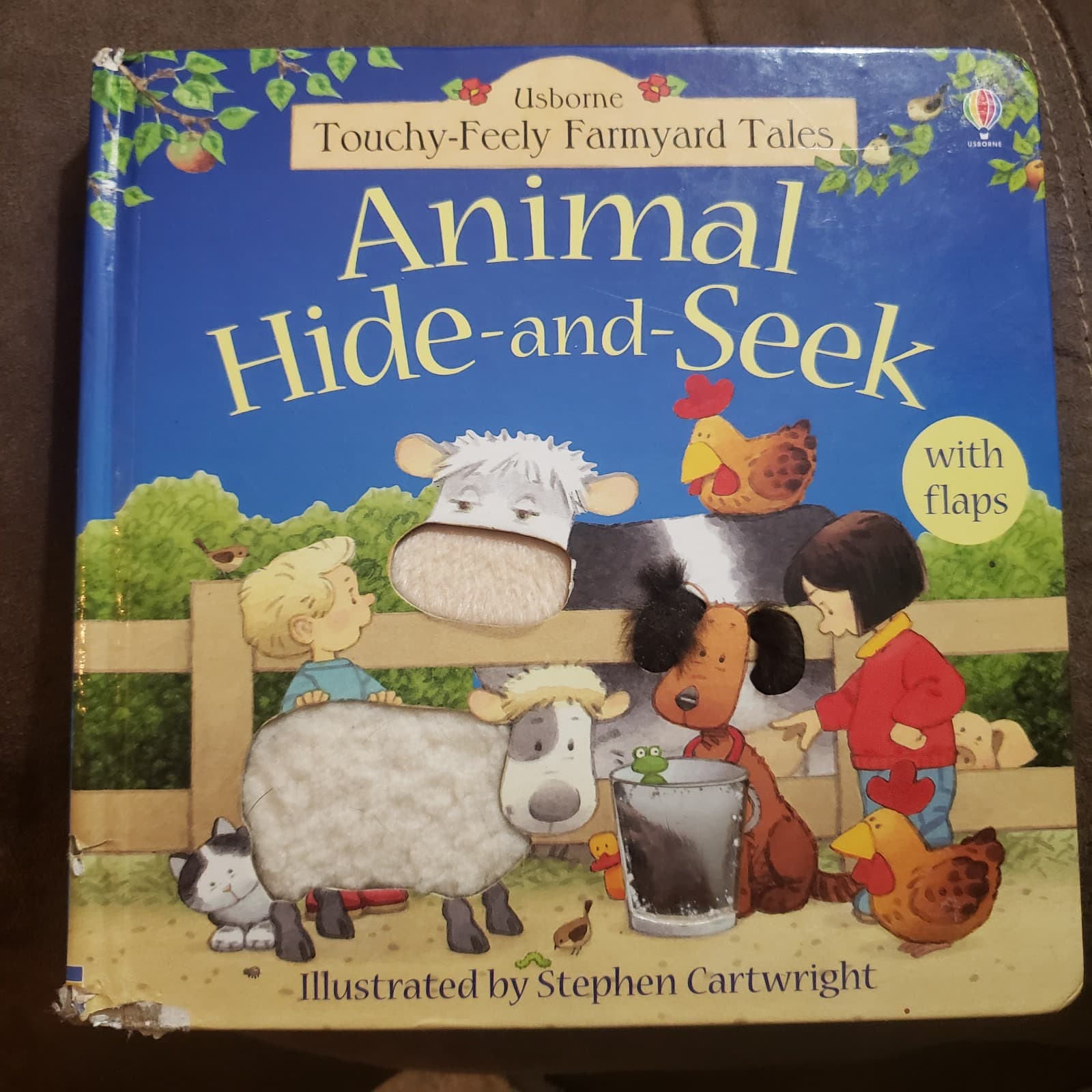 Animal Hide-And-Seek (Touchy Feely Flap Book) - Image 1