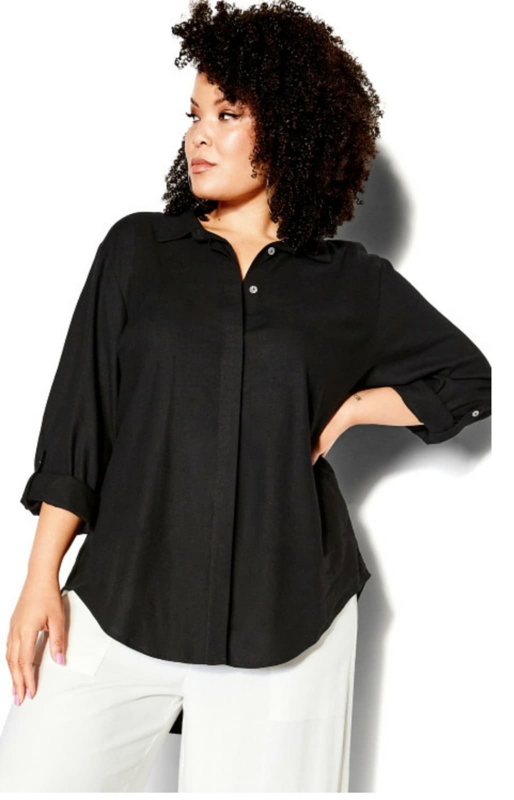 City Chic Shirt Anthea. S/16 - Image 1