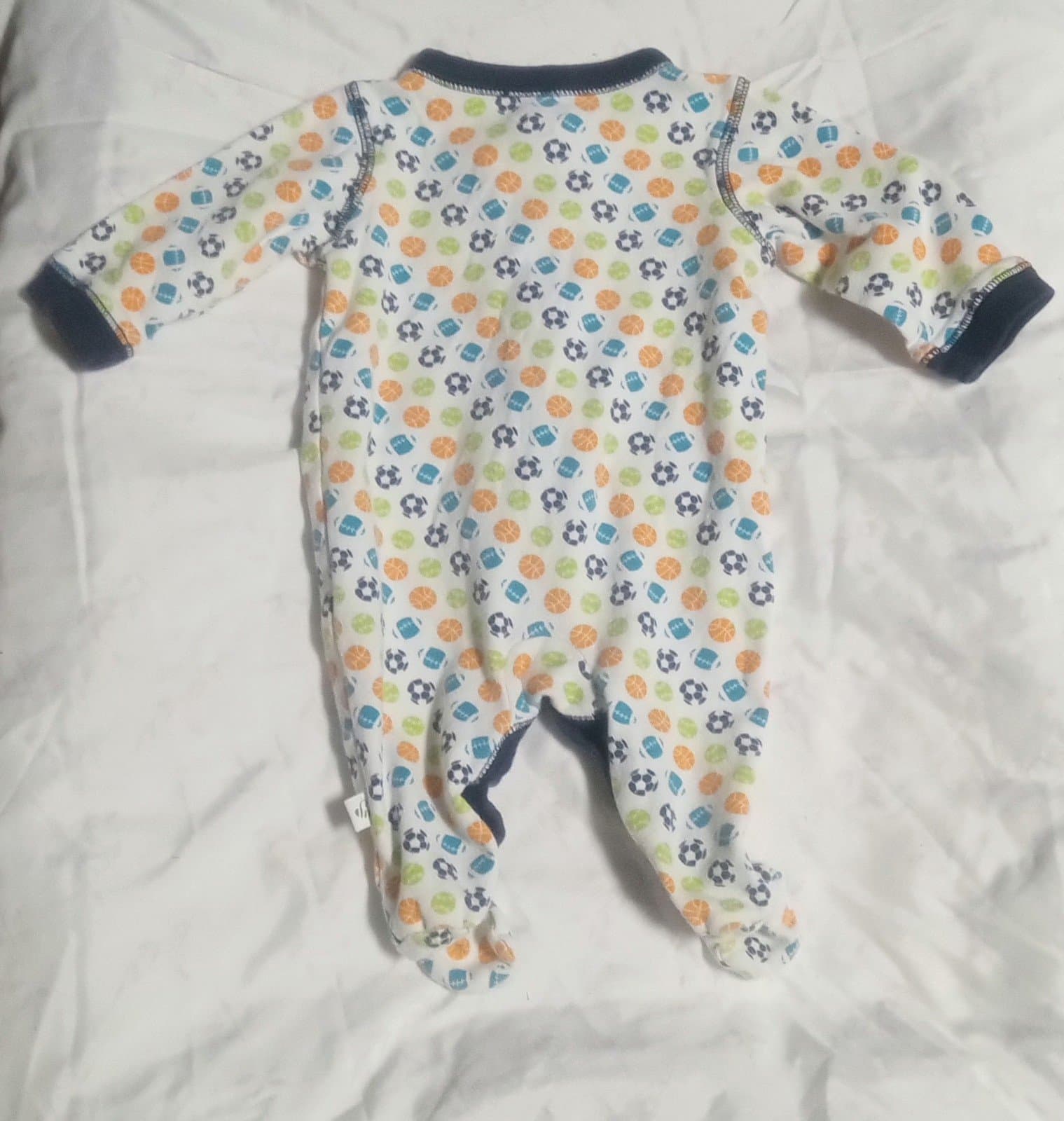 Daddy's Little MVP. First Moments Sleeper. 3 months - Thumbnail 4