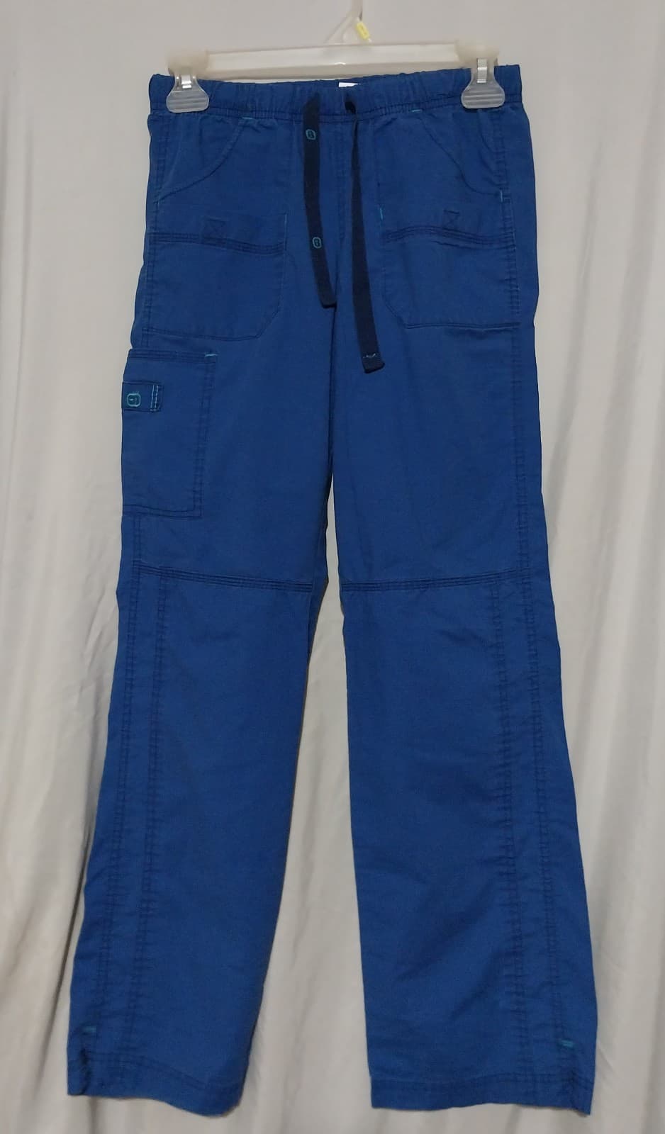 Spread Good Cheer Women’s Scrub Pants Blue Size XXS - Image 1
