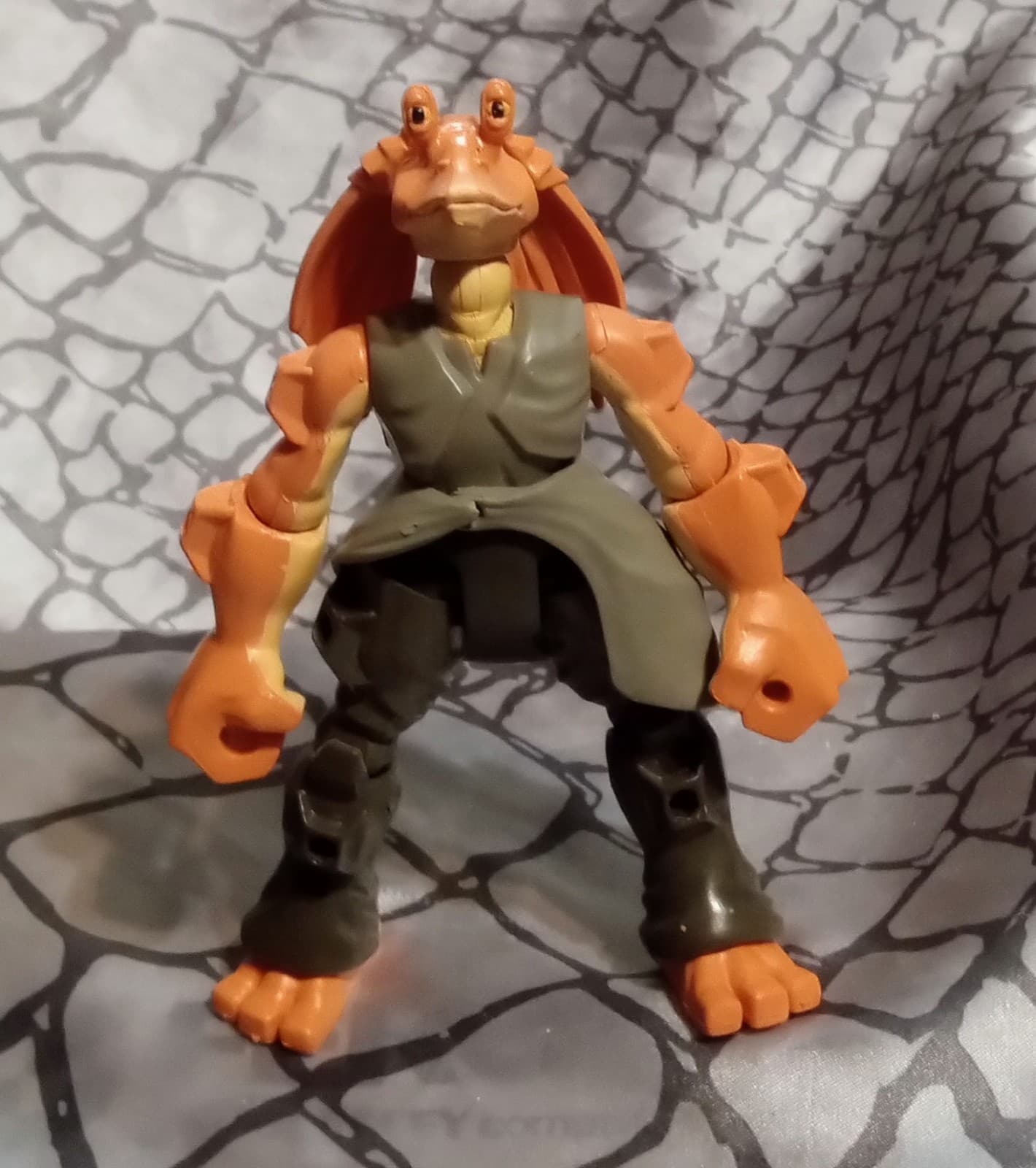 Star Wars Jar Jar Binks Action Figure- Hero Mashers Episode I - Hasbro 2015 RARE - Image 1