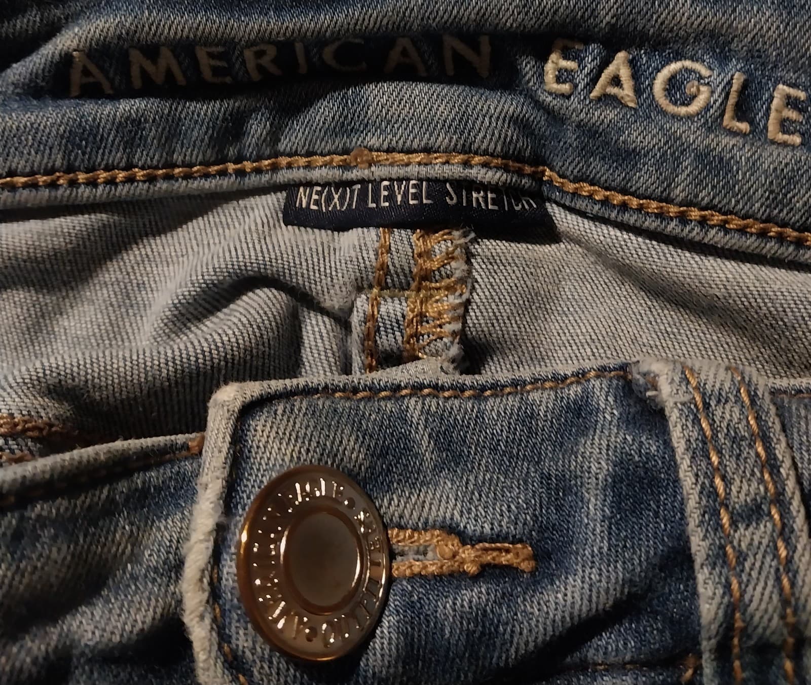 American Eagle Womens Jegging Next Level Stretch Size 0. - Thumbnail 3