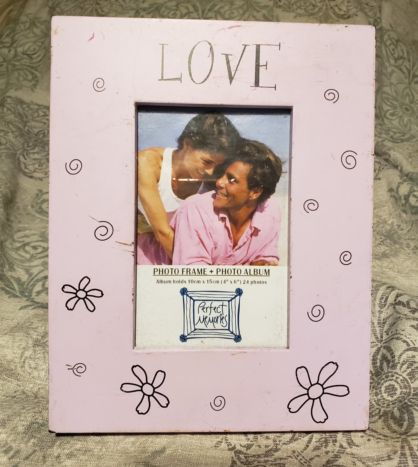 Perfect Memories Purple Photo Frame & Photo Album - Image 1