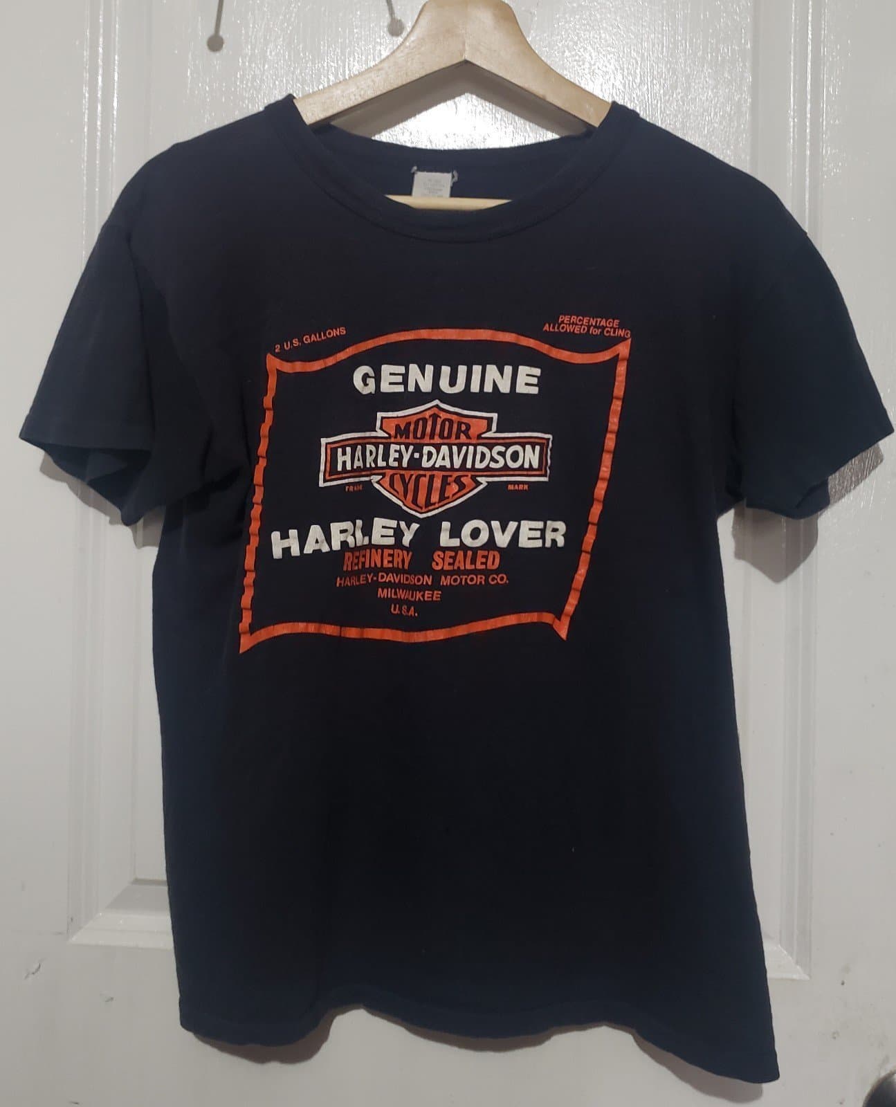 Vintage Harley Davidson Motorcycles Rider Biker T Shirt, Medium - Image 1