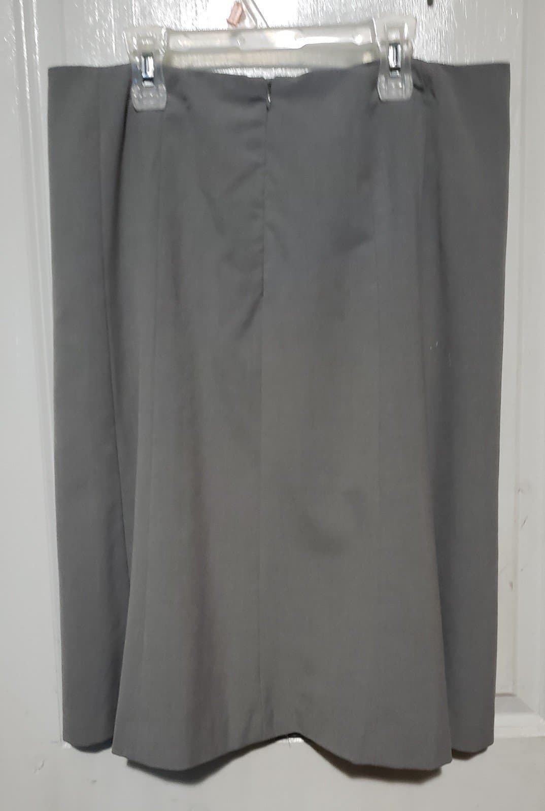Calvin Klein Long Grey Skirt - Thumbnail 5
