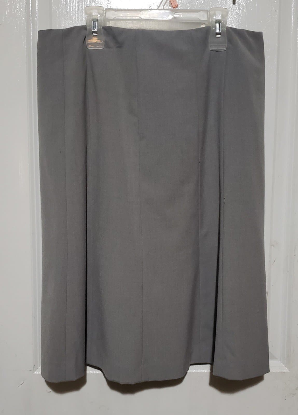 Calvin Klein Long Grey Skirt - Image 1