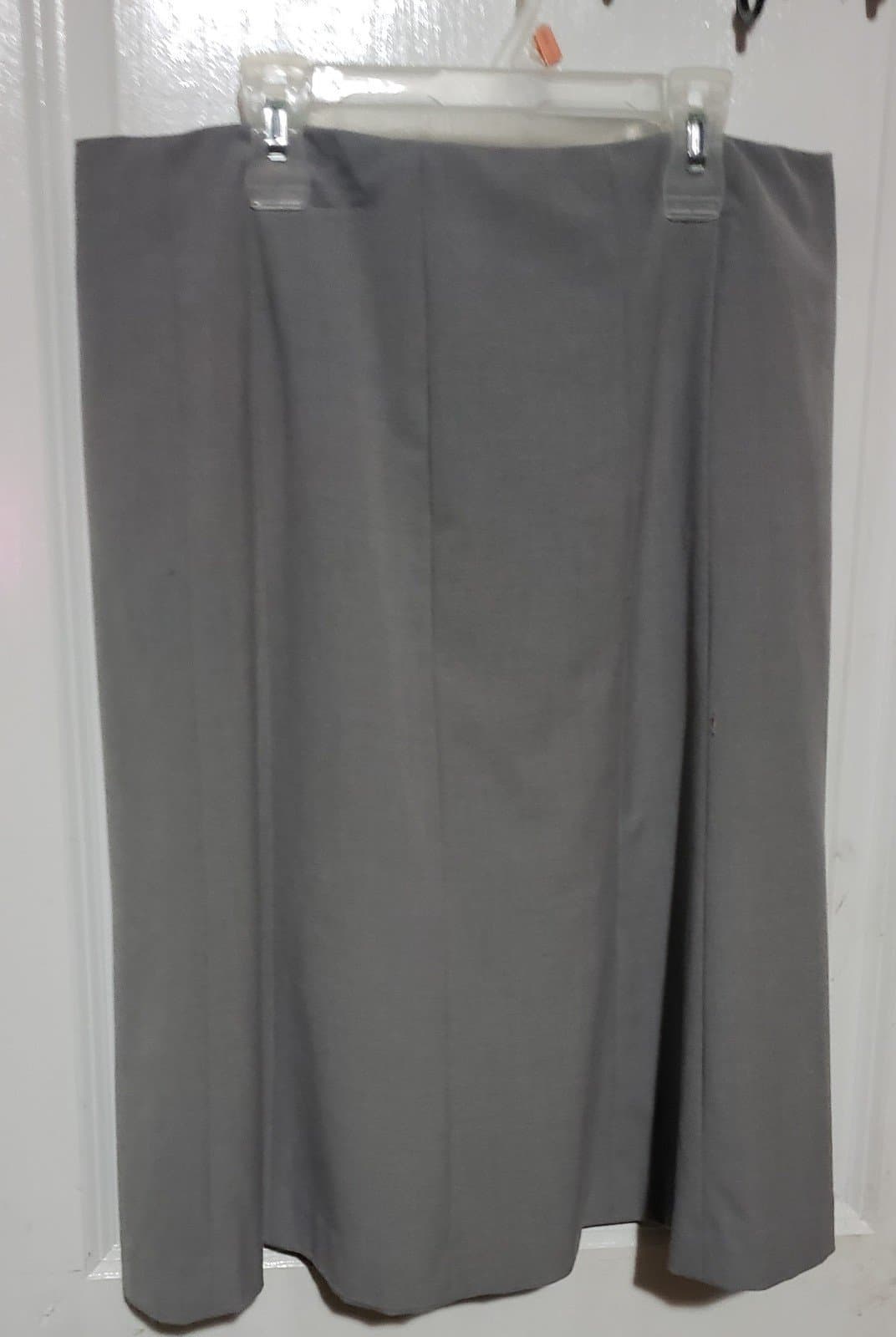 Calvin Klein Long Grey Skirt - Thumbnail 4