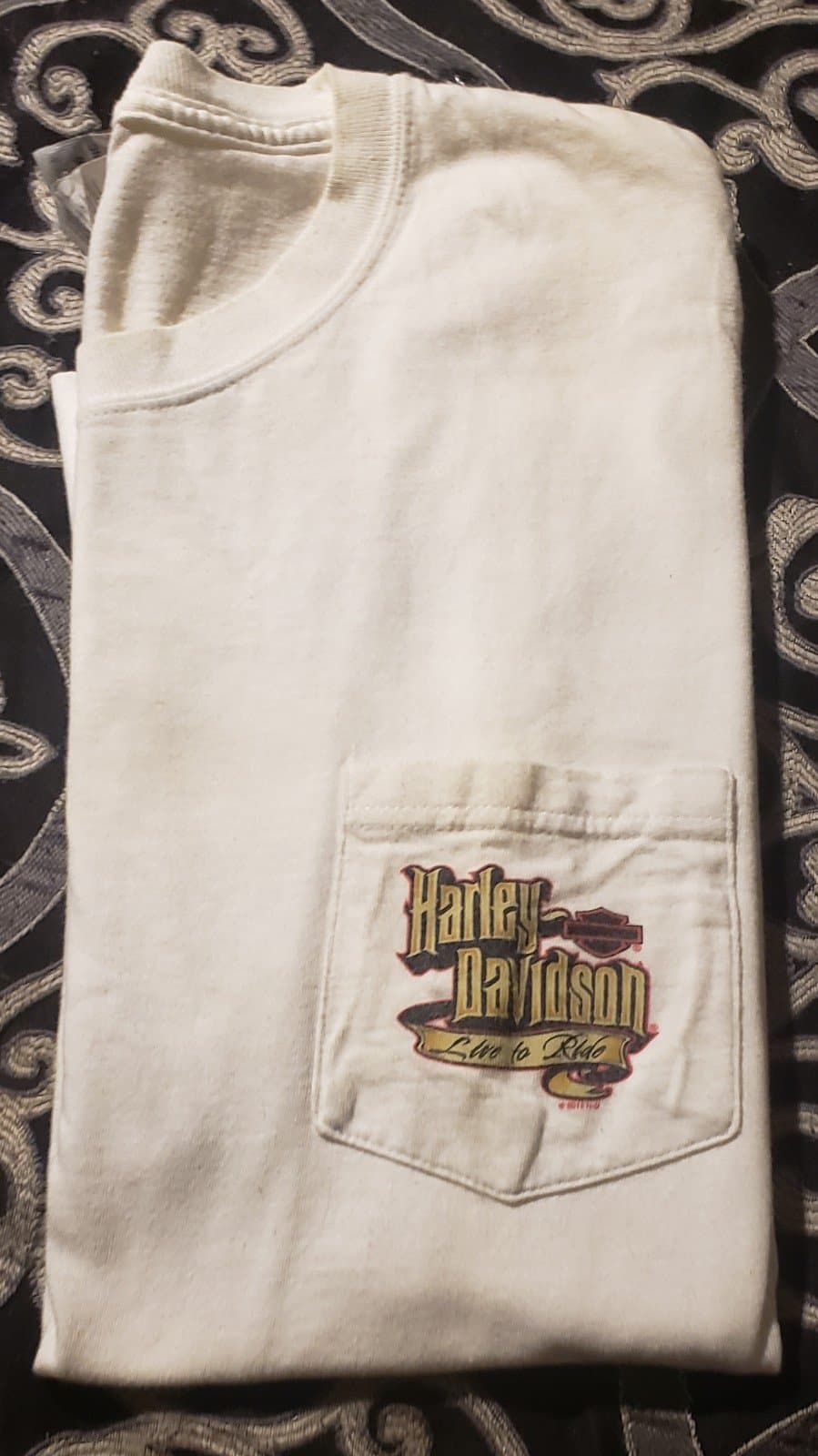 Harley Davidson Men's T-Shirt. Size XL - Thumbnail 2