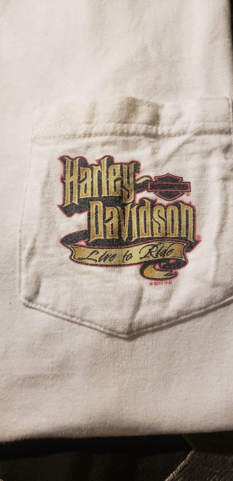 Harley Davidson Men's T-Shirt. Size XL - Image 1