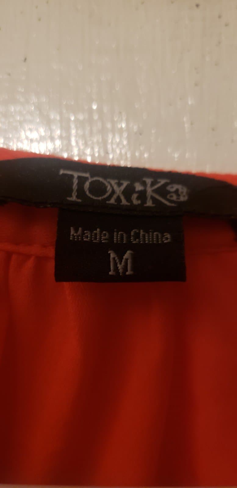 Toxika Long Sleeve Blouse. Size Medium - Thumbnail 2