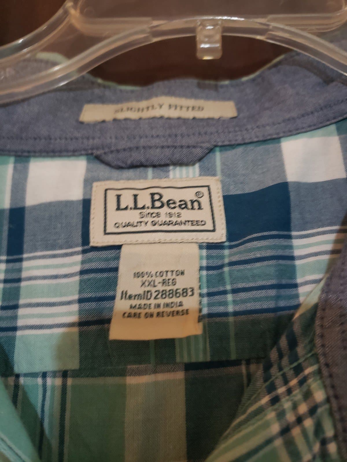 LL Bean Shirt Mens. XXL - Thumbnail 2