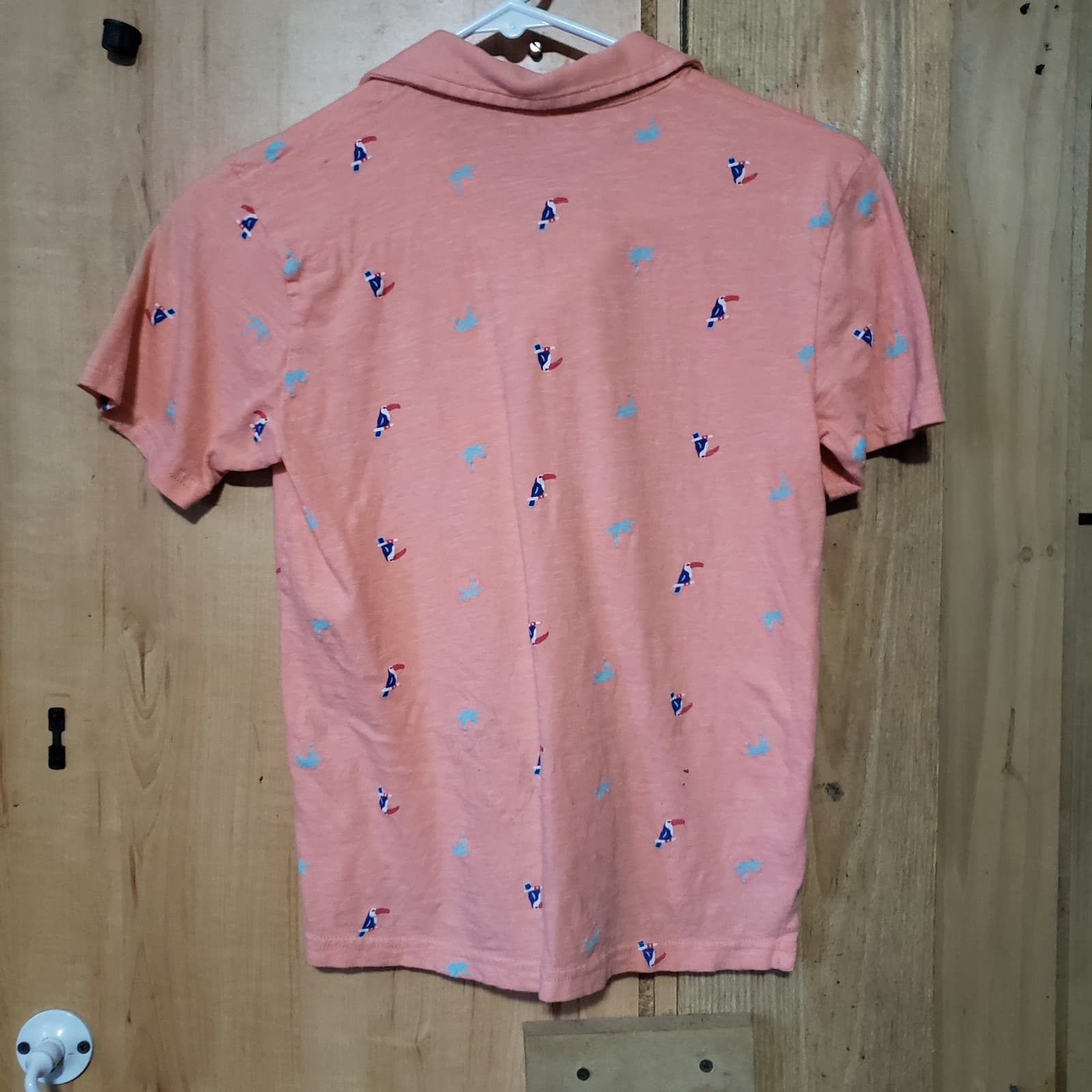 The Children's Place Polo Shirt Palm Tree Print Short Sleeve - Thumbnail 3