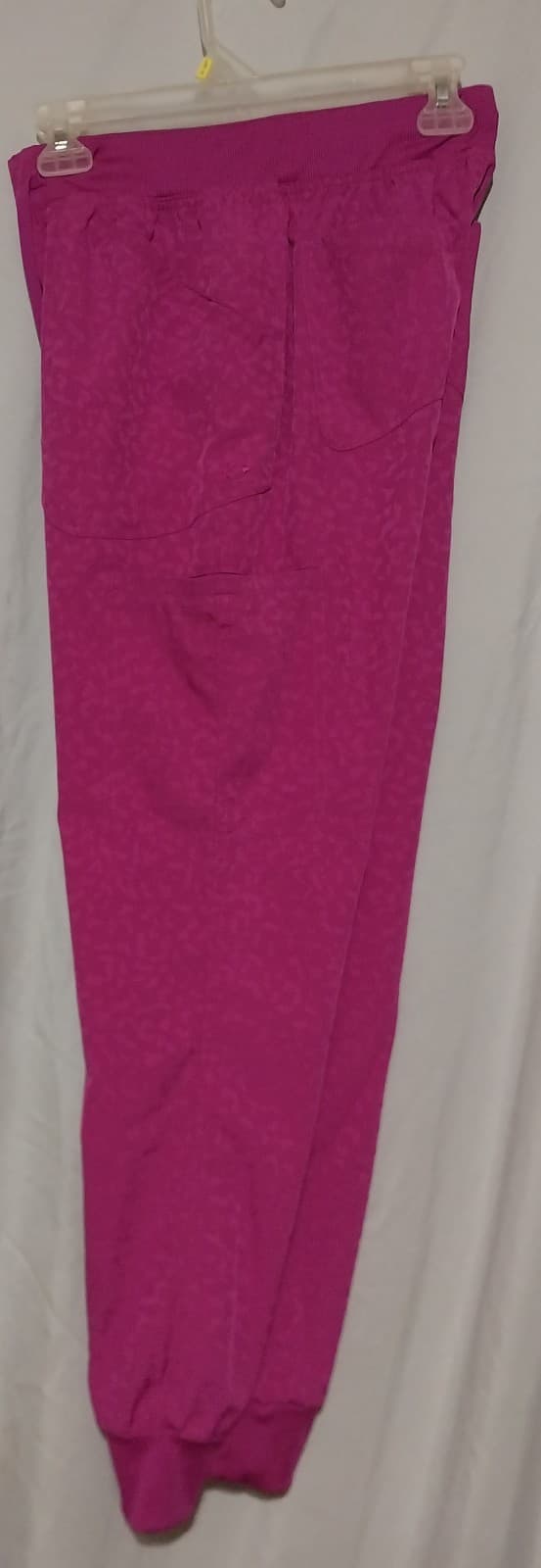 Pink Scrub Pants Womens Small Regular Fit - Thumbnail 3