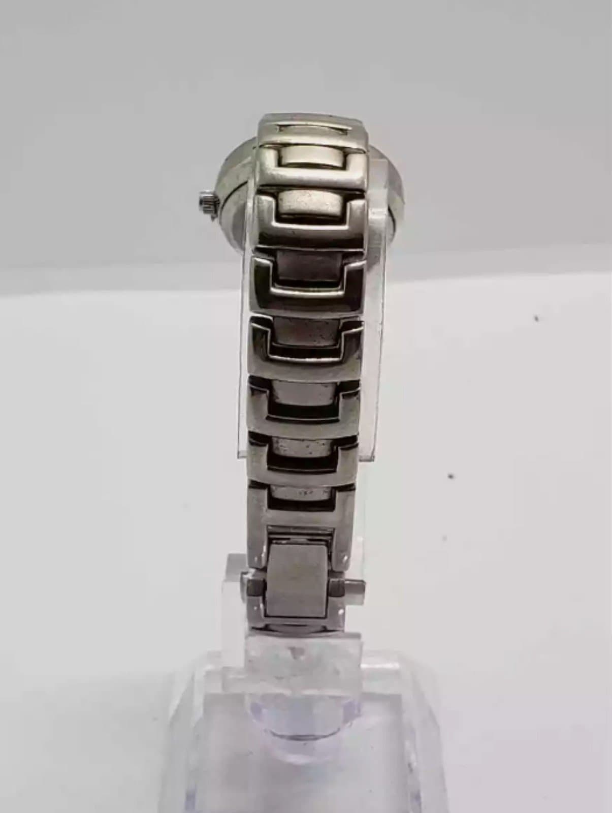 Carriage by Timex women's watch. Blue face with silver band - Thumbnail 4