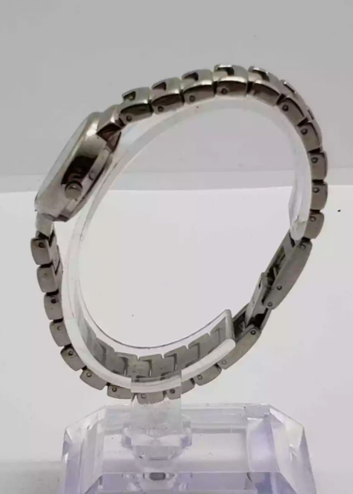 Carriage by Timex women's watch. Blue face with silver band - Thumbnail 3