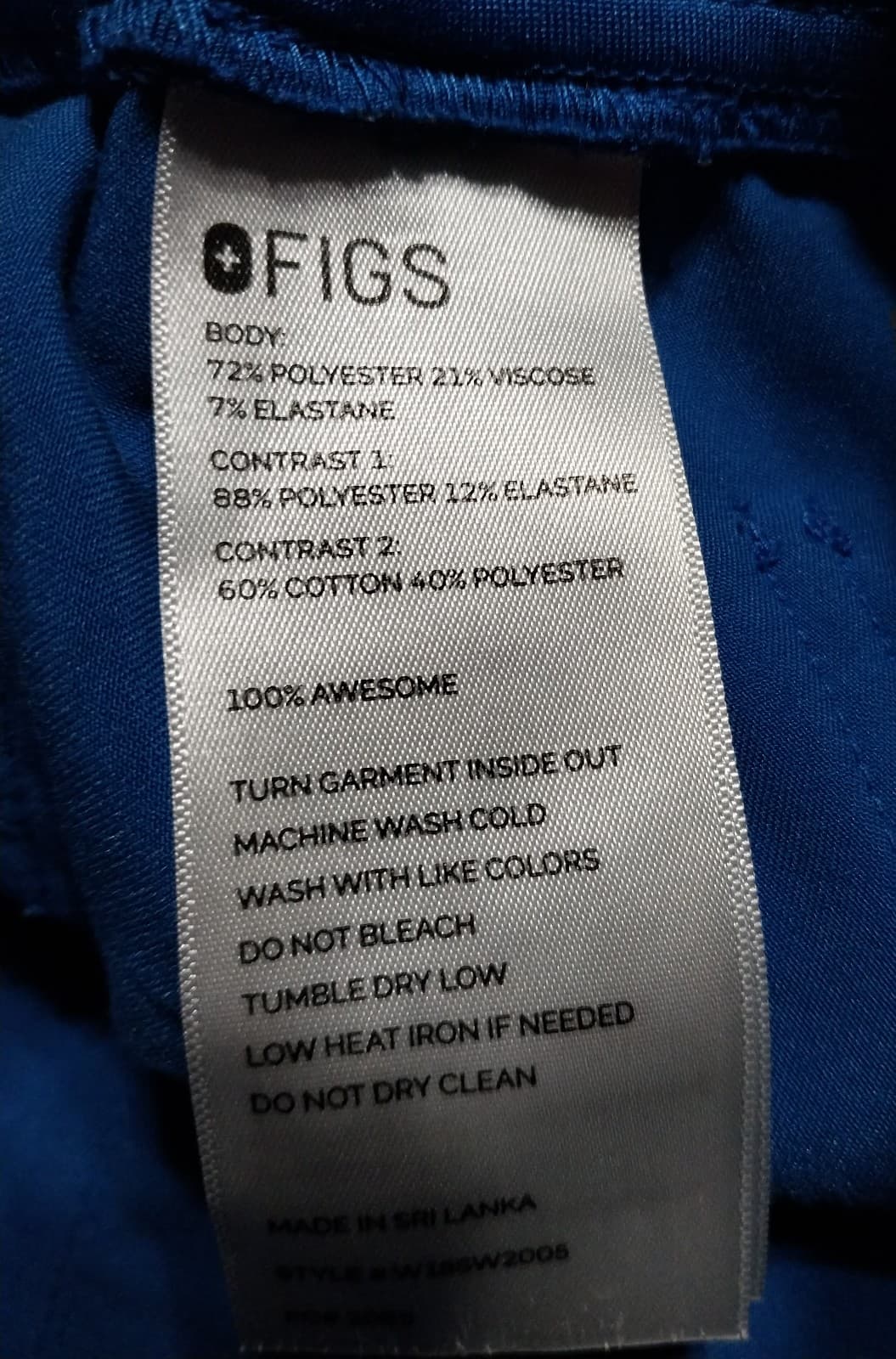 Figs Women’s High Waisted Relaxed Jogger Scrub Pants - Thumbnail 4