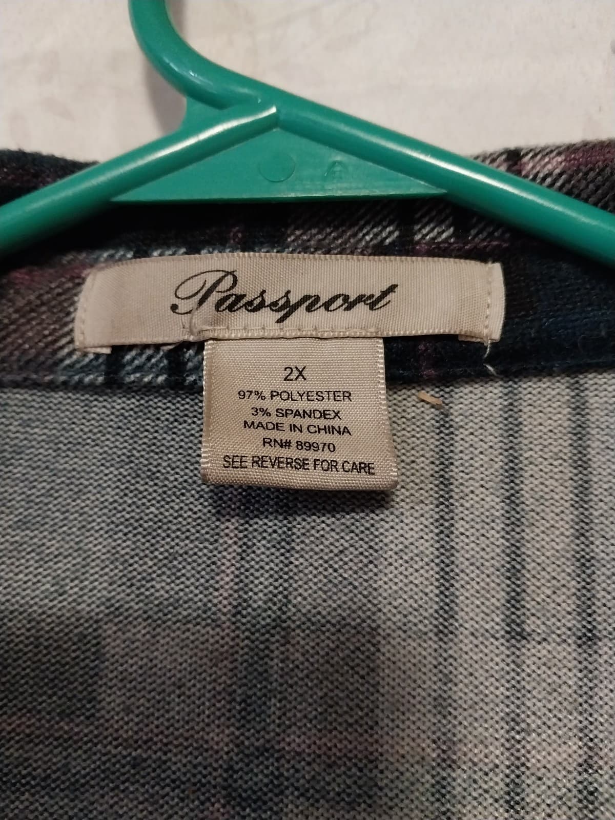 Passport plaid shirt - Thumbnail 3