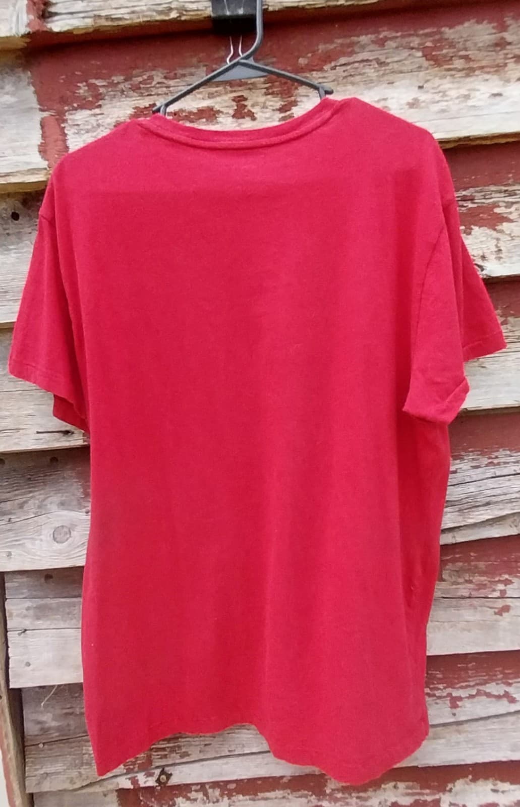 Aeropostale Men's Red Crew T-Shirt. Size Large - Thumbnail 3