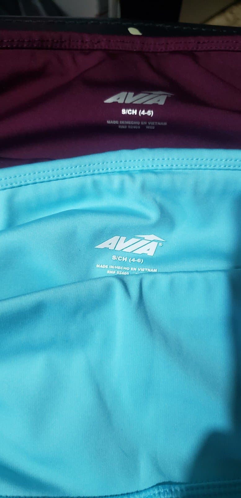 2 Pairs Avia Women’s High Waist Ankle Leggings with Side Pockets, Sizes 4-6 - Thumbnail 2