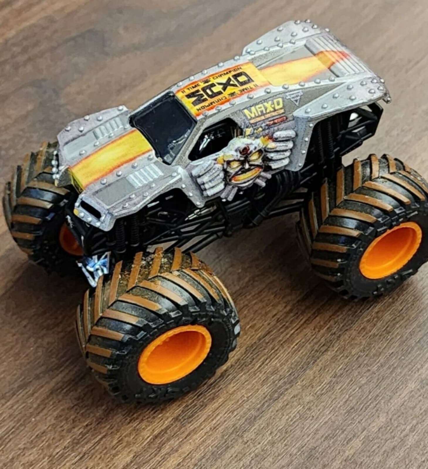 Monster Jam Max D Monster Truck Die-Cast Vehicle - Image 1
