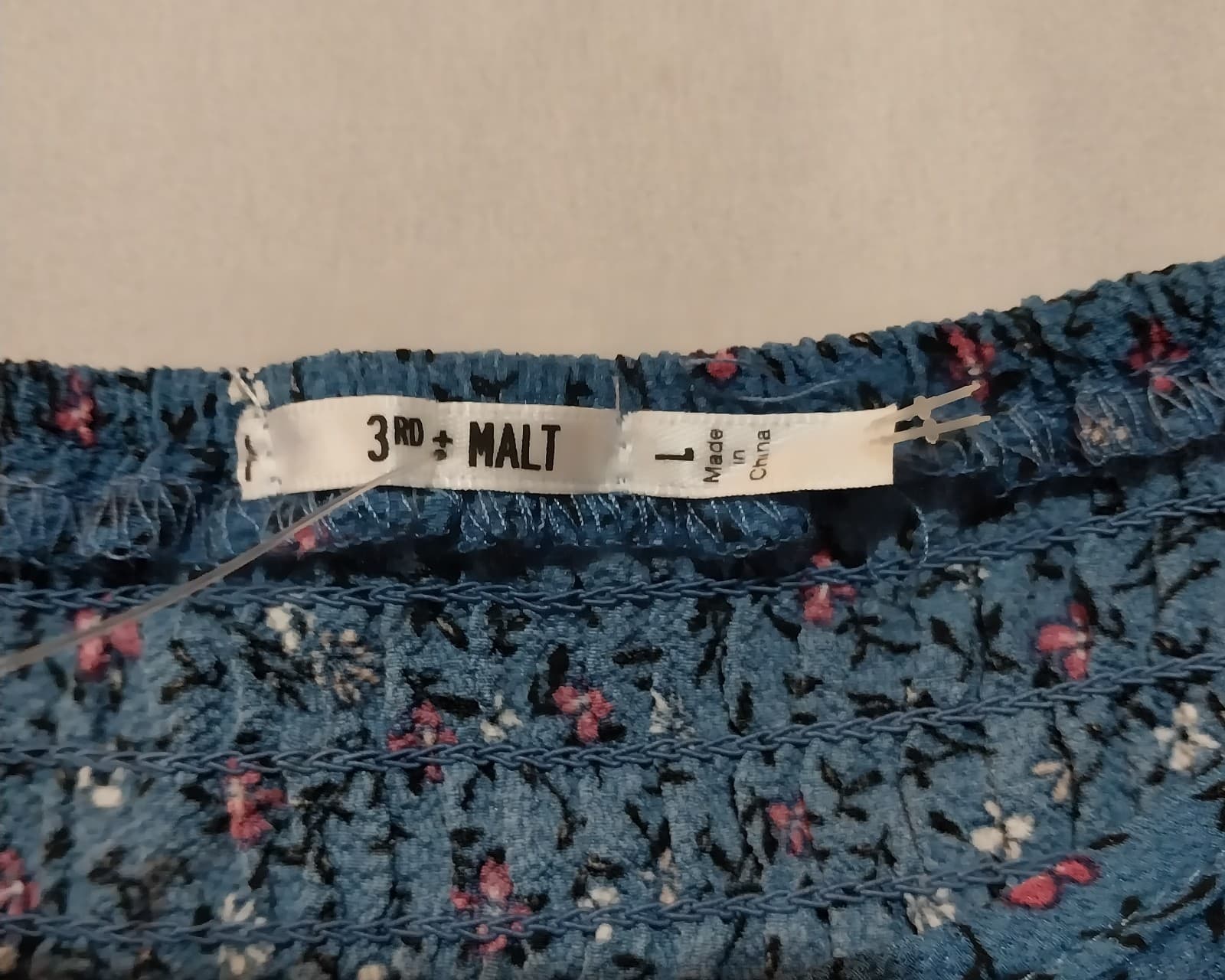 3rd + Malt floral dress. Size Large - Thumbnail 5