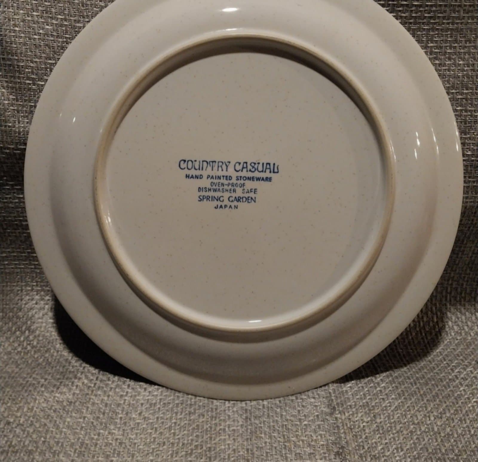 Country Casual Floral Plate - Thumbnail 2