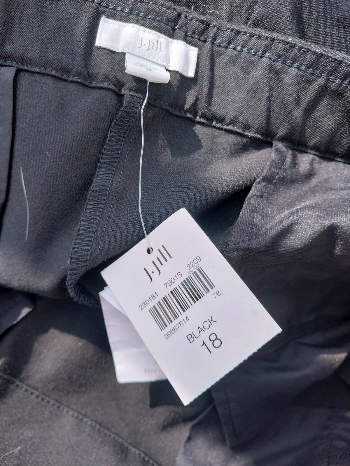 J. Jill New Black Pants. Size 18 - Thumbnail 3