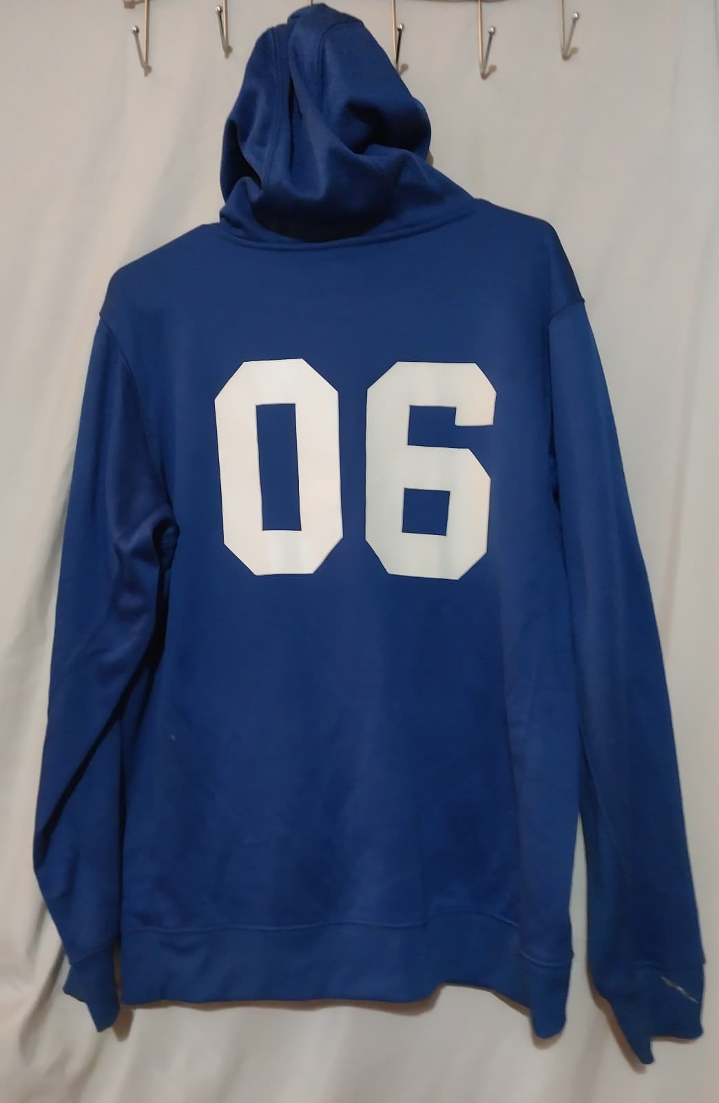 Bomb Squad Men's Long Sleeve Letter Print, Hoodie - Thumbnail 4