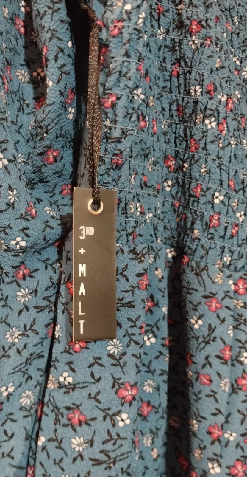 3rd + Malt floral dress. Size Large - Thumbnail 2