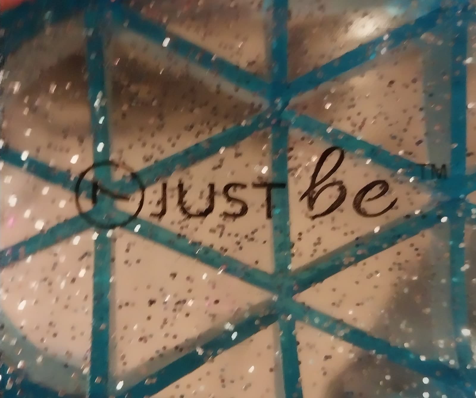 Just Be JB. Jelly Glitter Sandals in Blue Women's Size 7 - Thumbnail 3