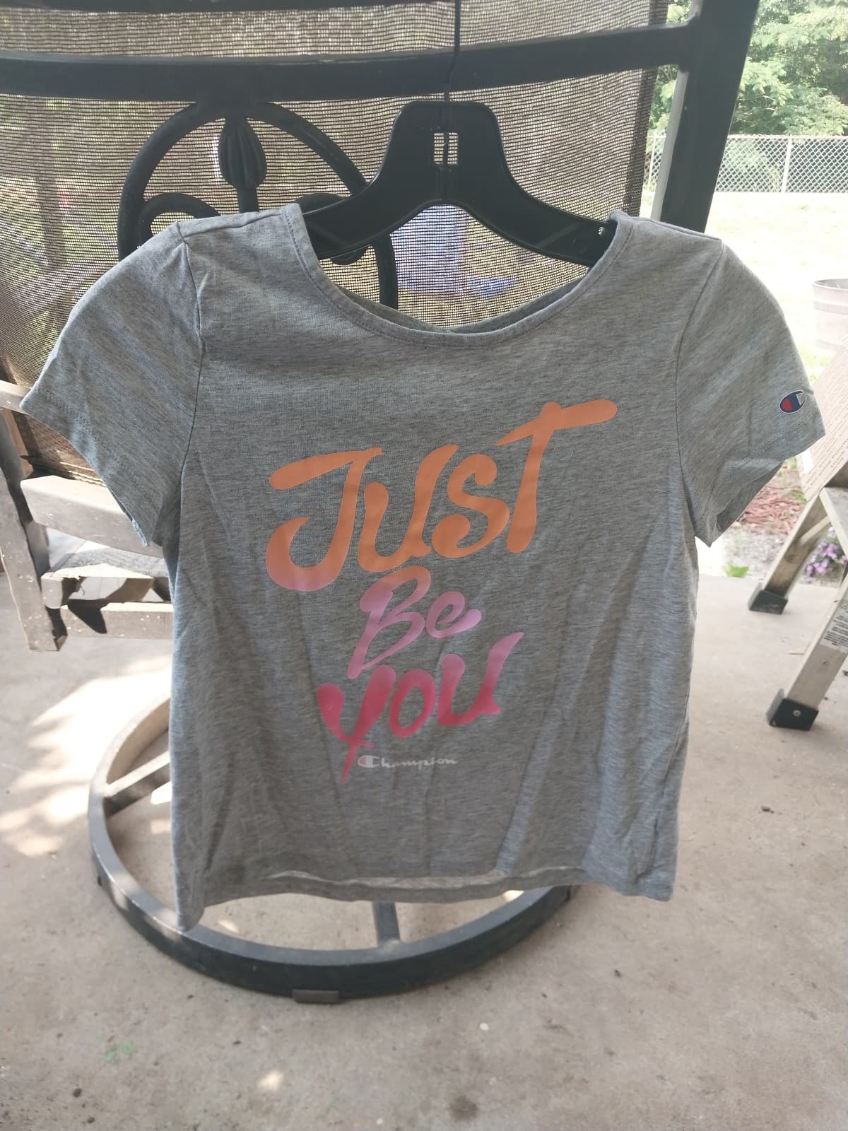 Champion Short Sleeve "Just Be You", Girls 10-12 - Image 1