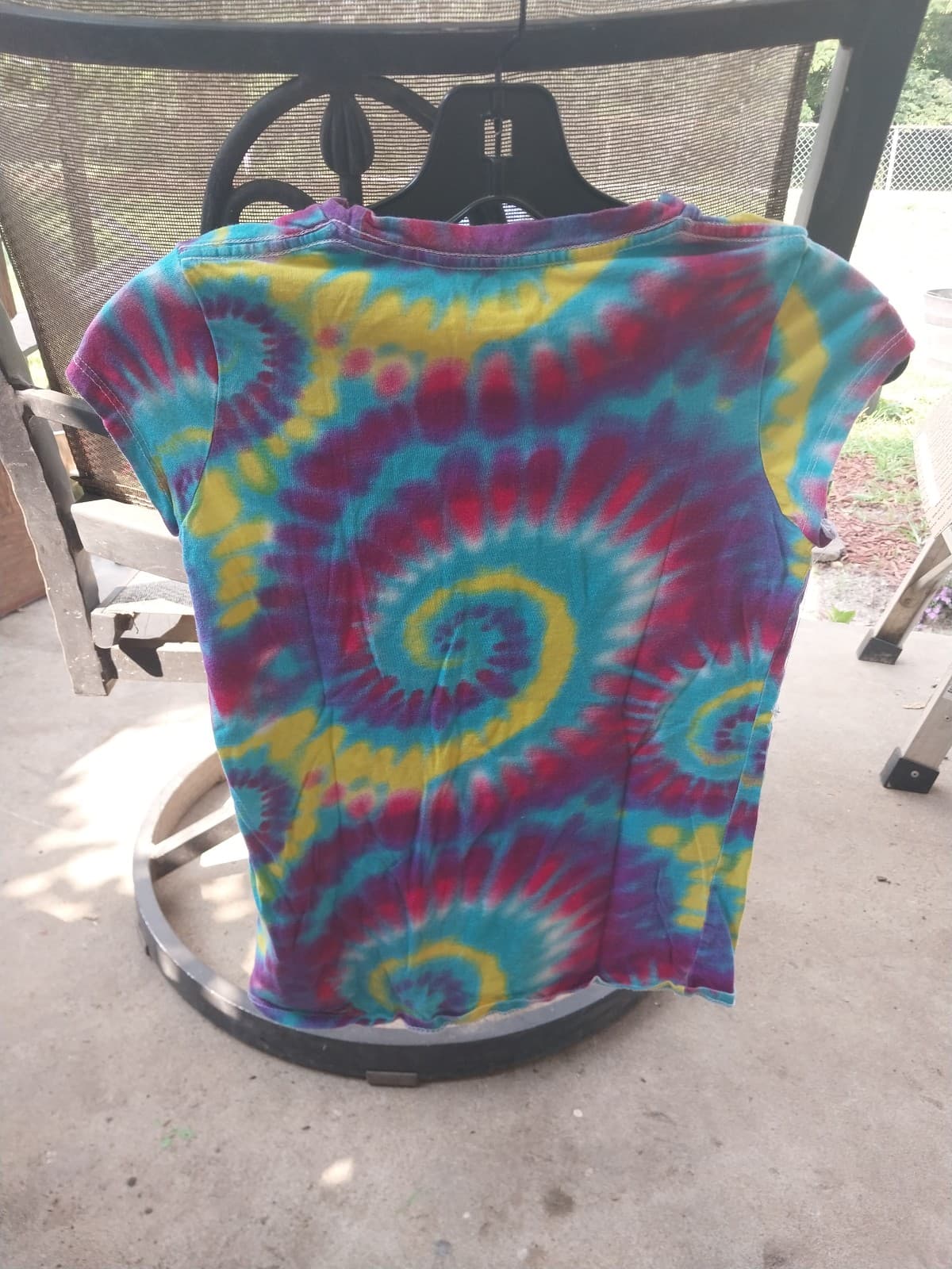 LEVI'S Tie Dye bar logo T-shirt-NEW-tagless Spiral Swirl classic tee Levis Jeans - Thumbnail 3