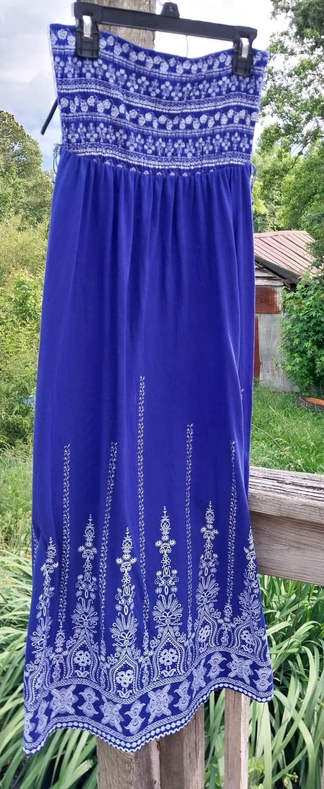 No Boundaries Blue Dress. Size 7/9 - Thumbnail 3