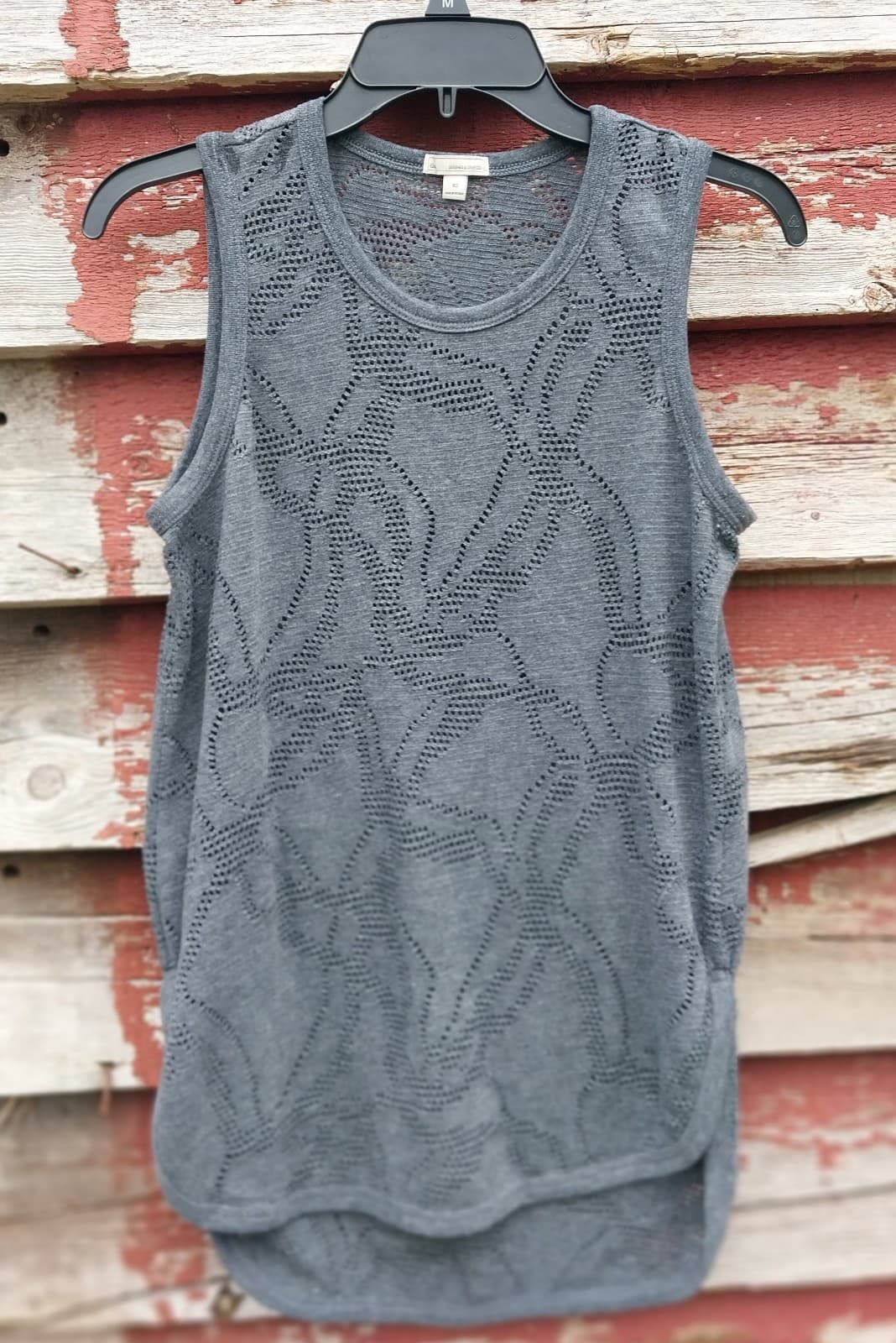 Women's GAP Tank Top gray lightweight Sleeveless - Image 1