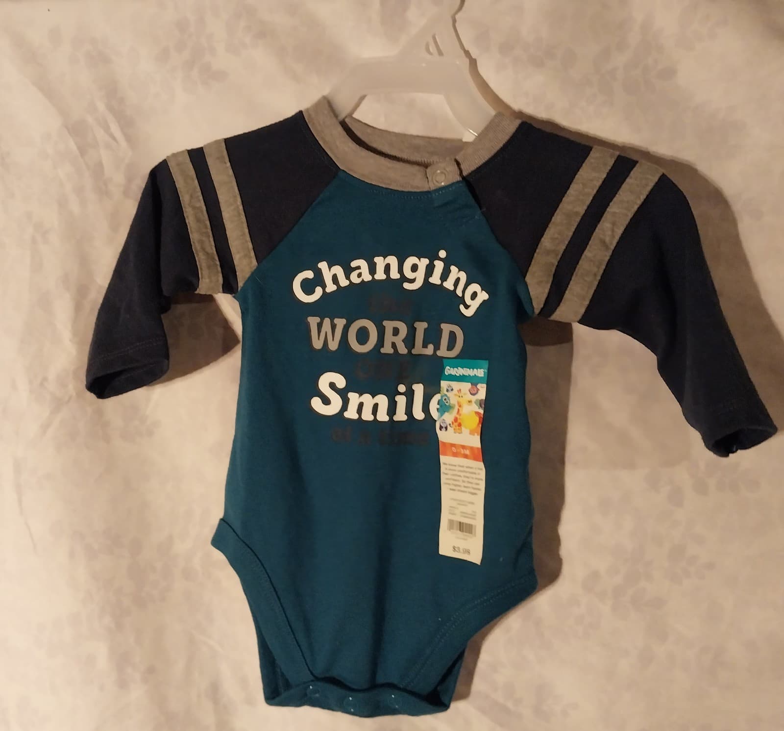 Garanimals Baby Boys Changing The World One Smile At A Time - Image 1