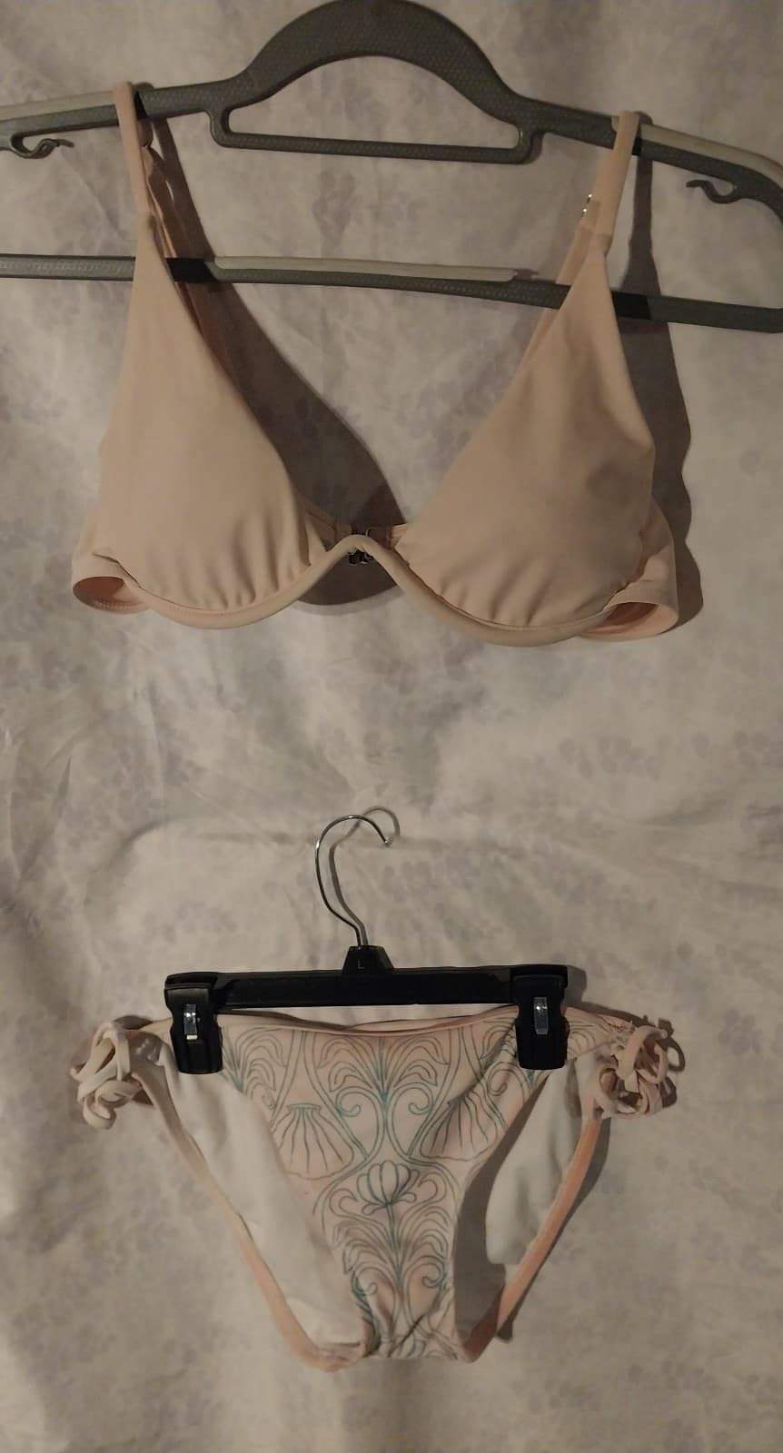 Pink & Teal Colored Bikini - Image 1